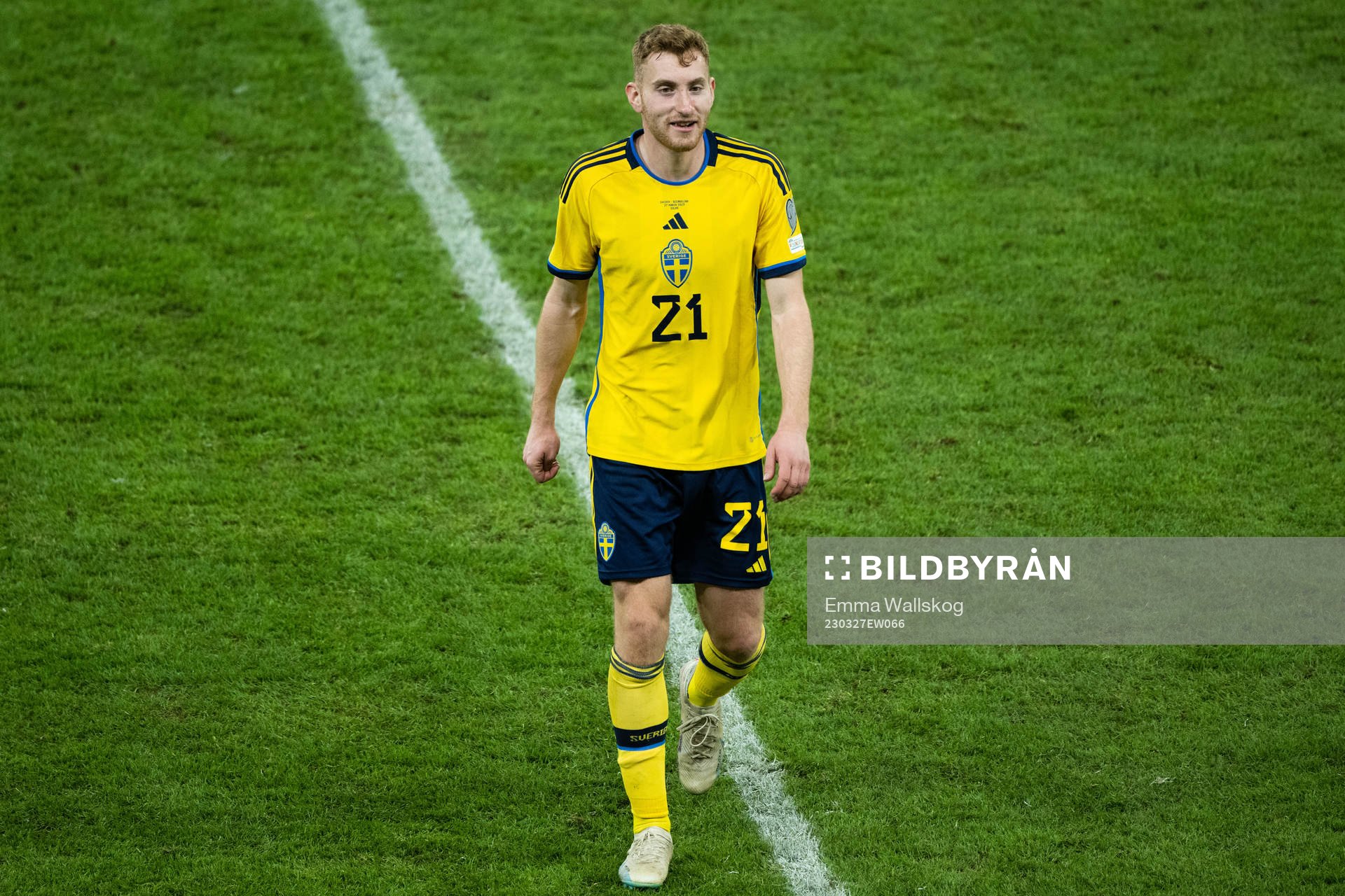 Dejan Kulusevski of Sweden