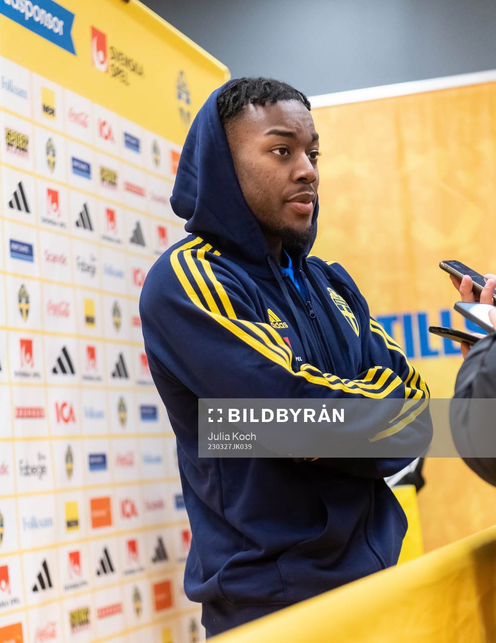 Anthony Elanga of Sweden