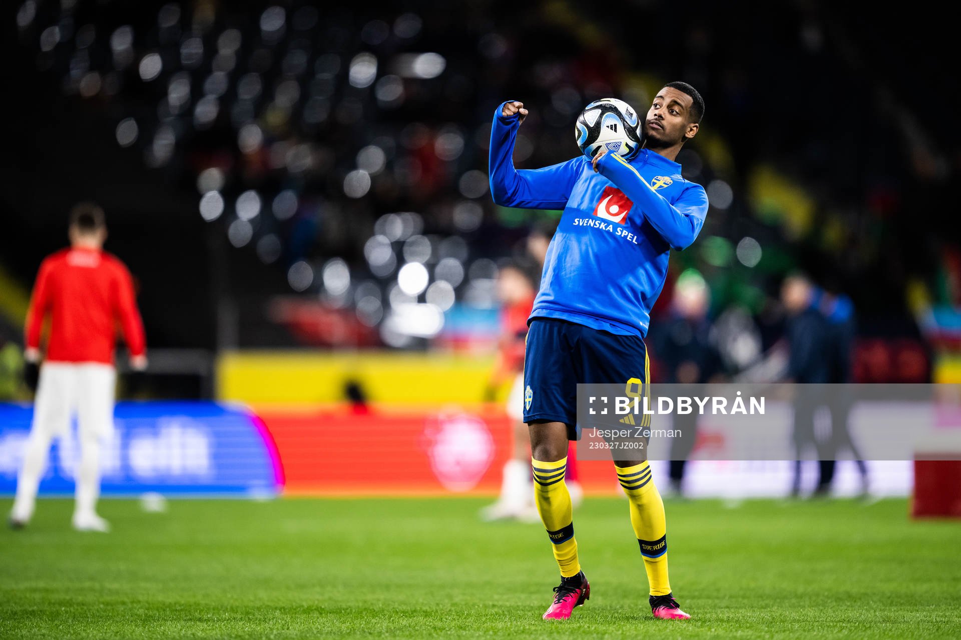 Alexander Isak of Sweden