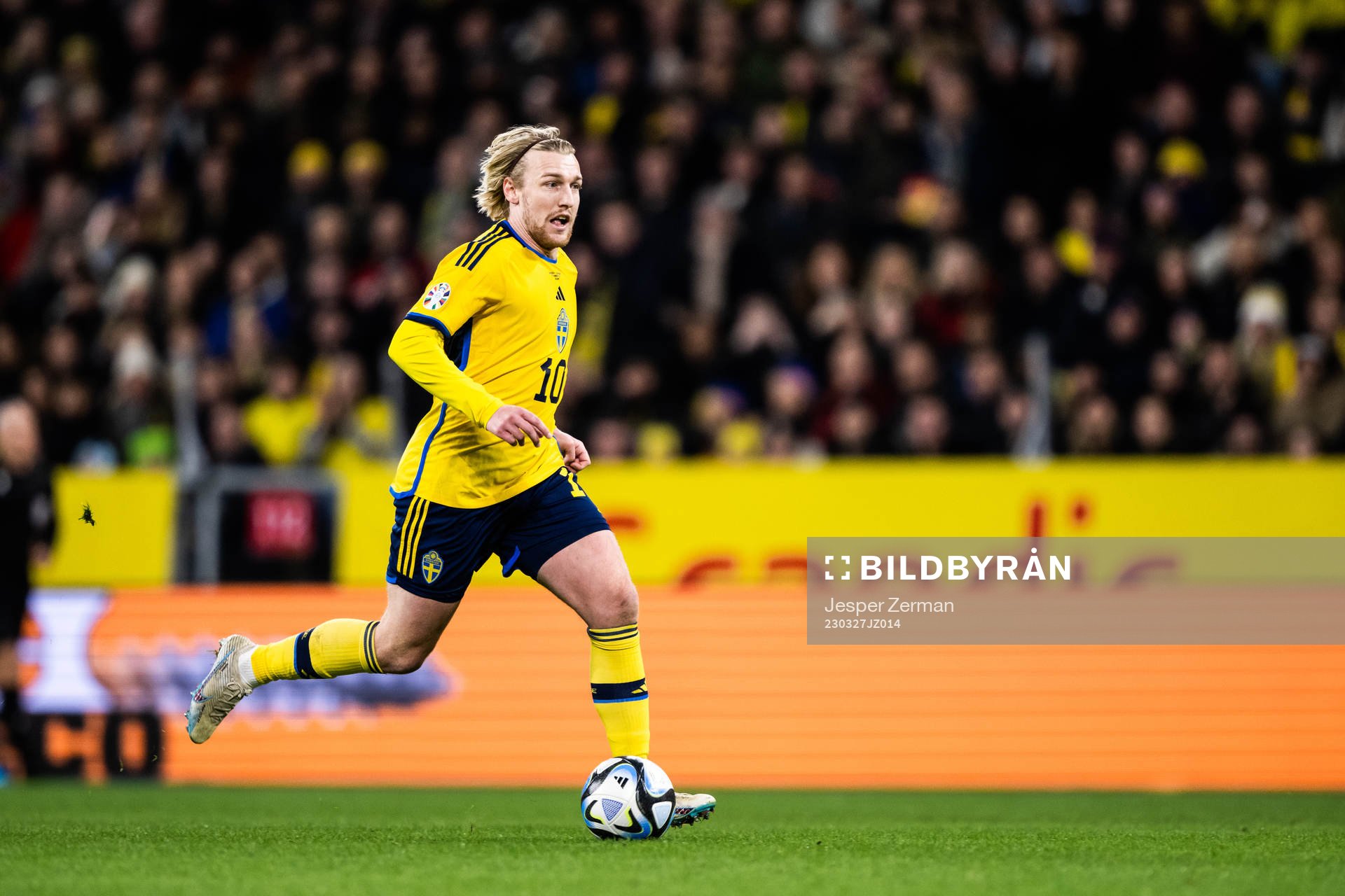 Emil Forsberg of Sweden