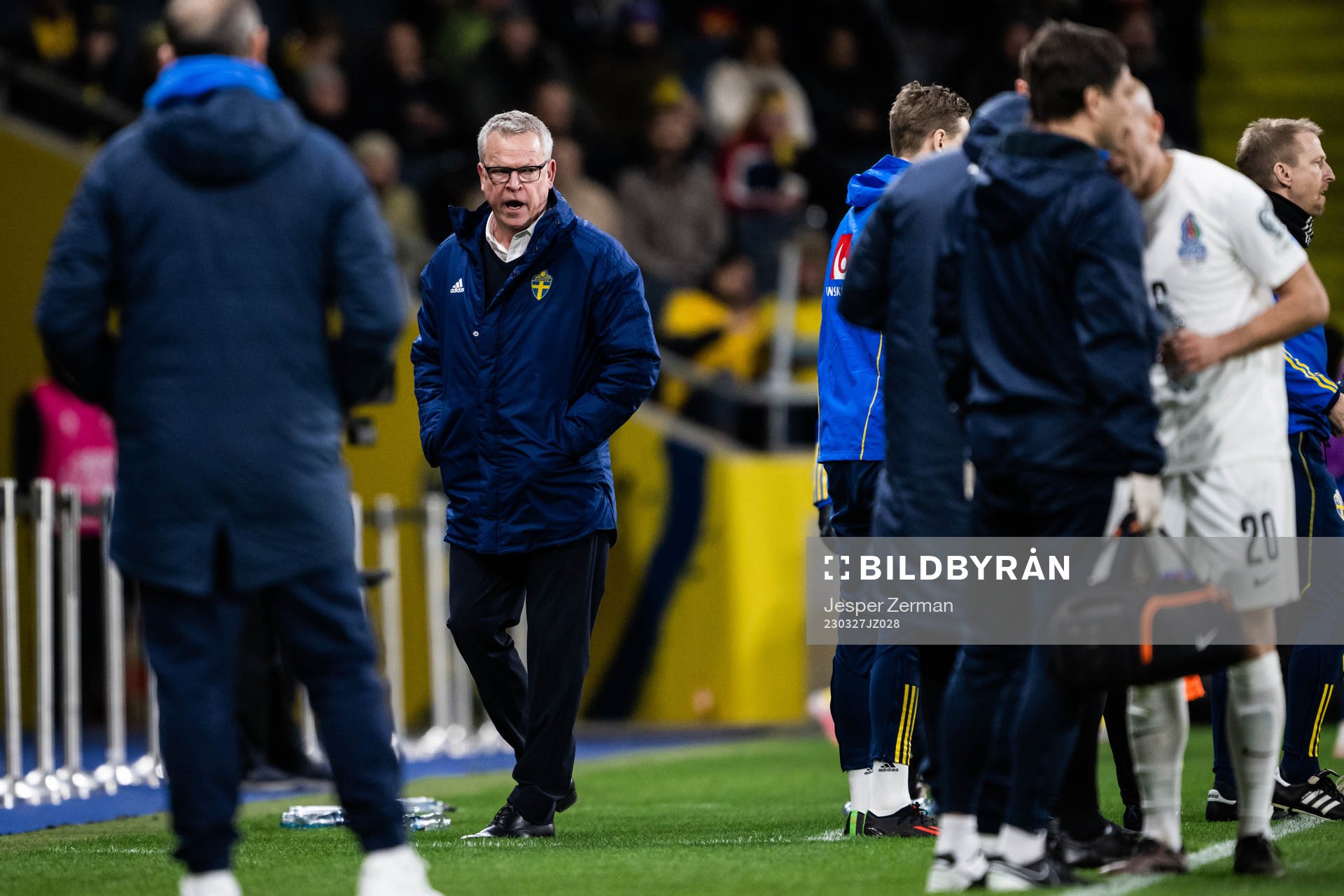 Head coach Janne Andersson of Sweden