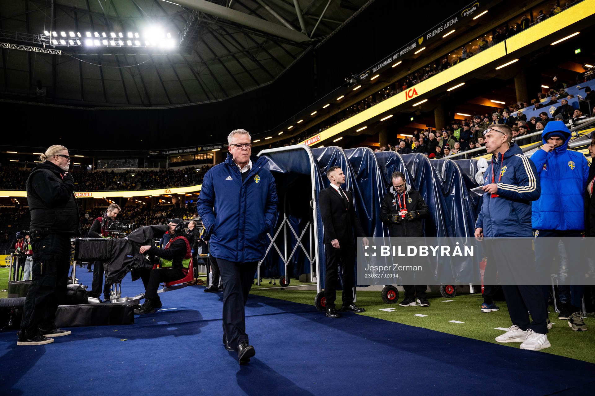 Head coach Janne Andersson of Sweden