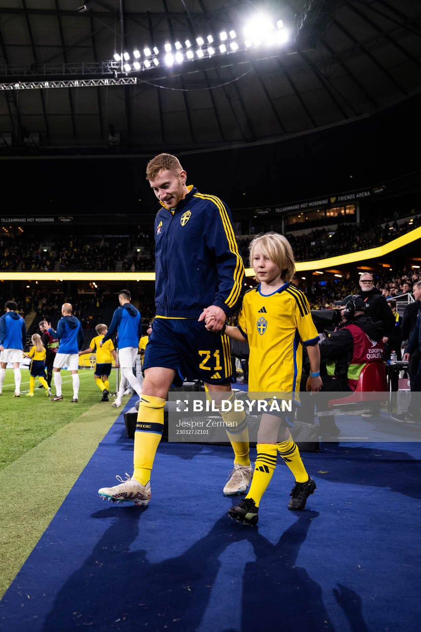 Dejan Kulusevski of Sweden