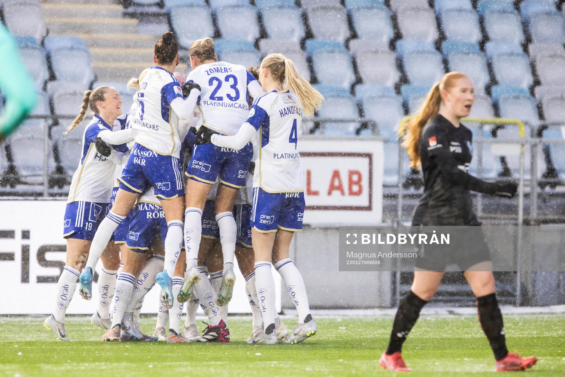 IFK Norrköpings spelare jublar