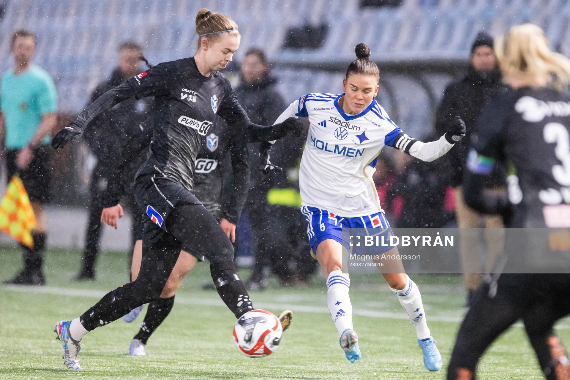 Växjös Elin Nilsson och IFK Norrköpings My Cato