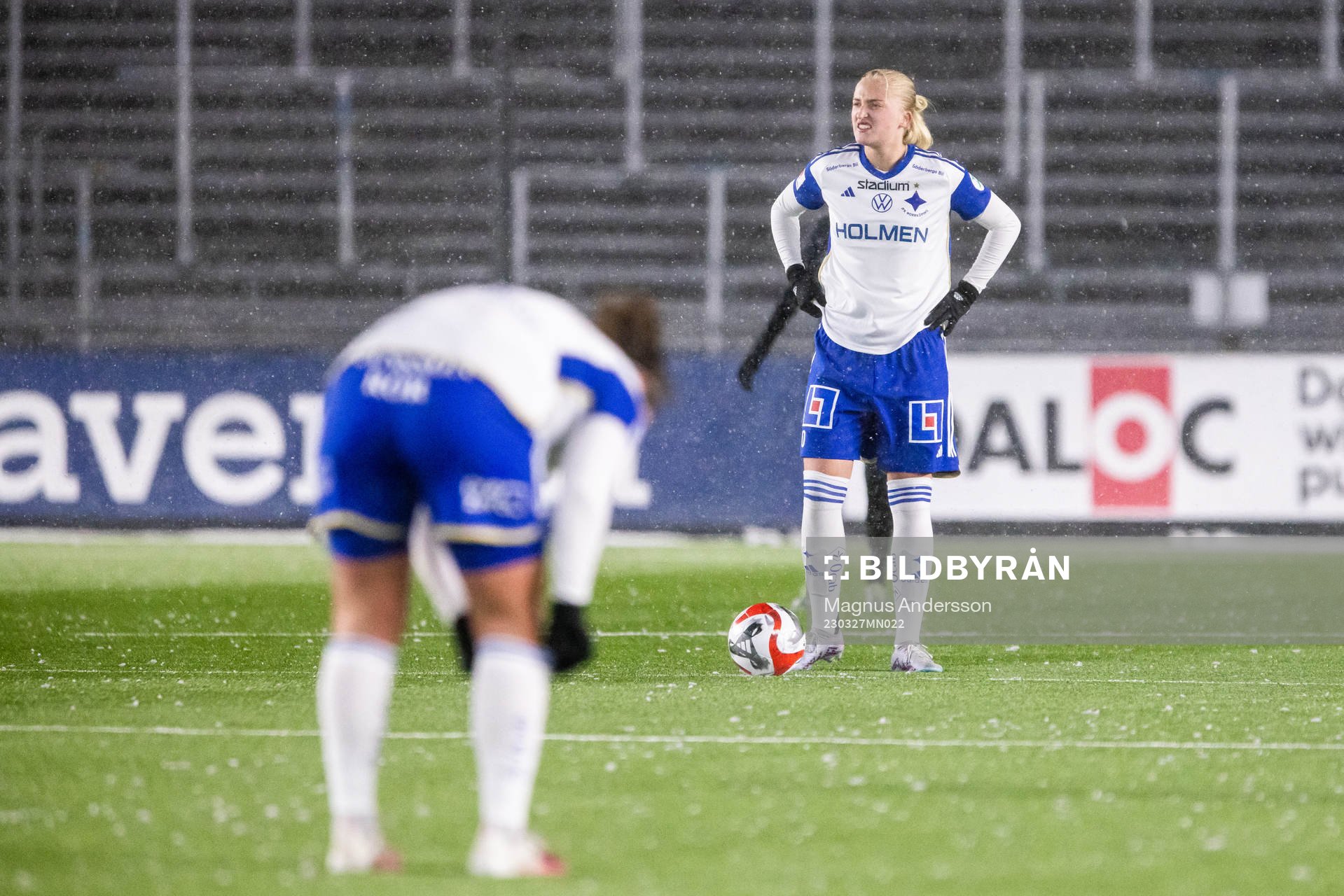 IFK Norrköpings Wilma Leidhammar deppar