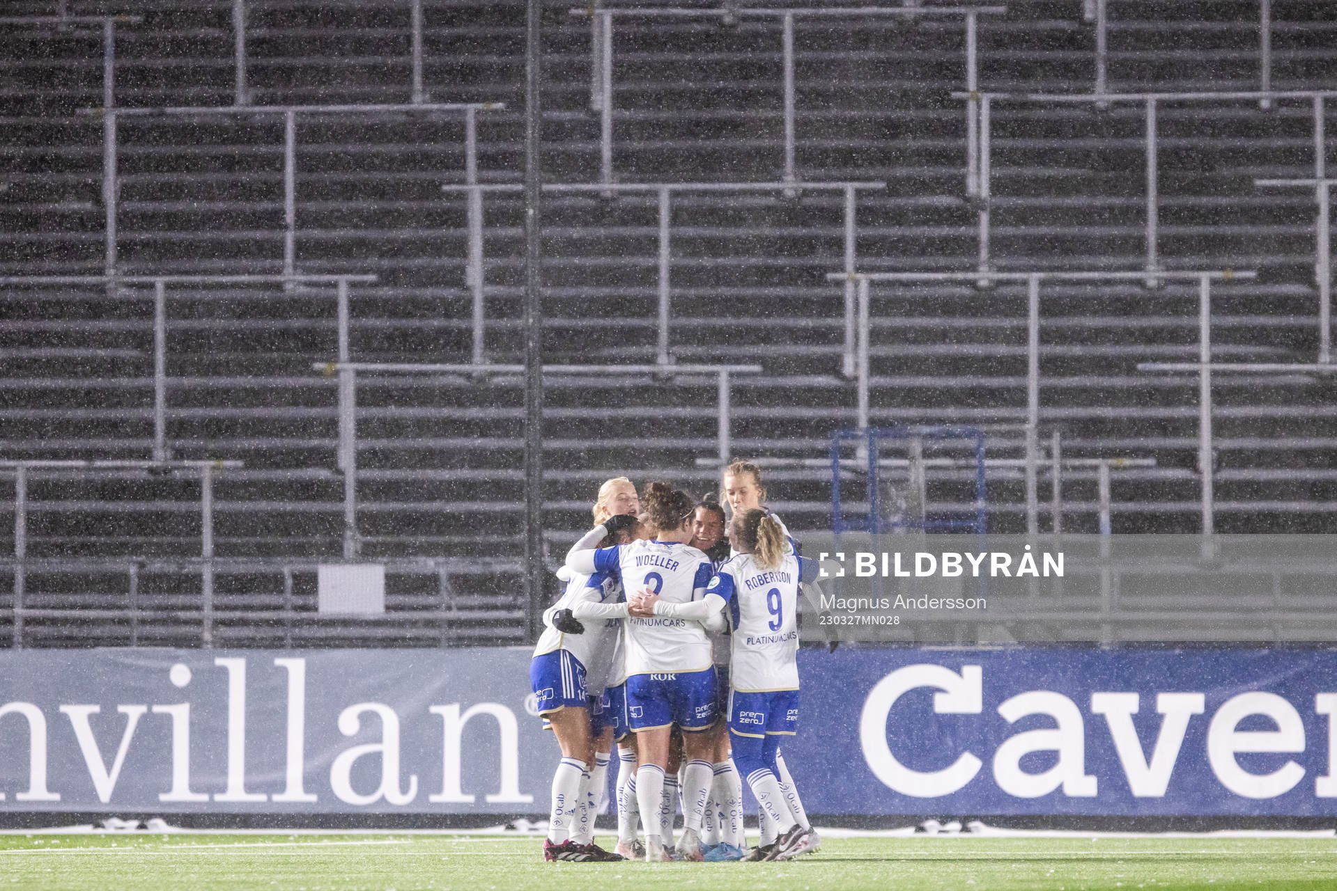 IFK Norrköpings spelare jublar