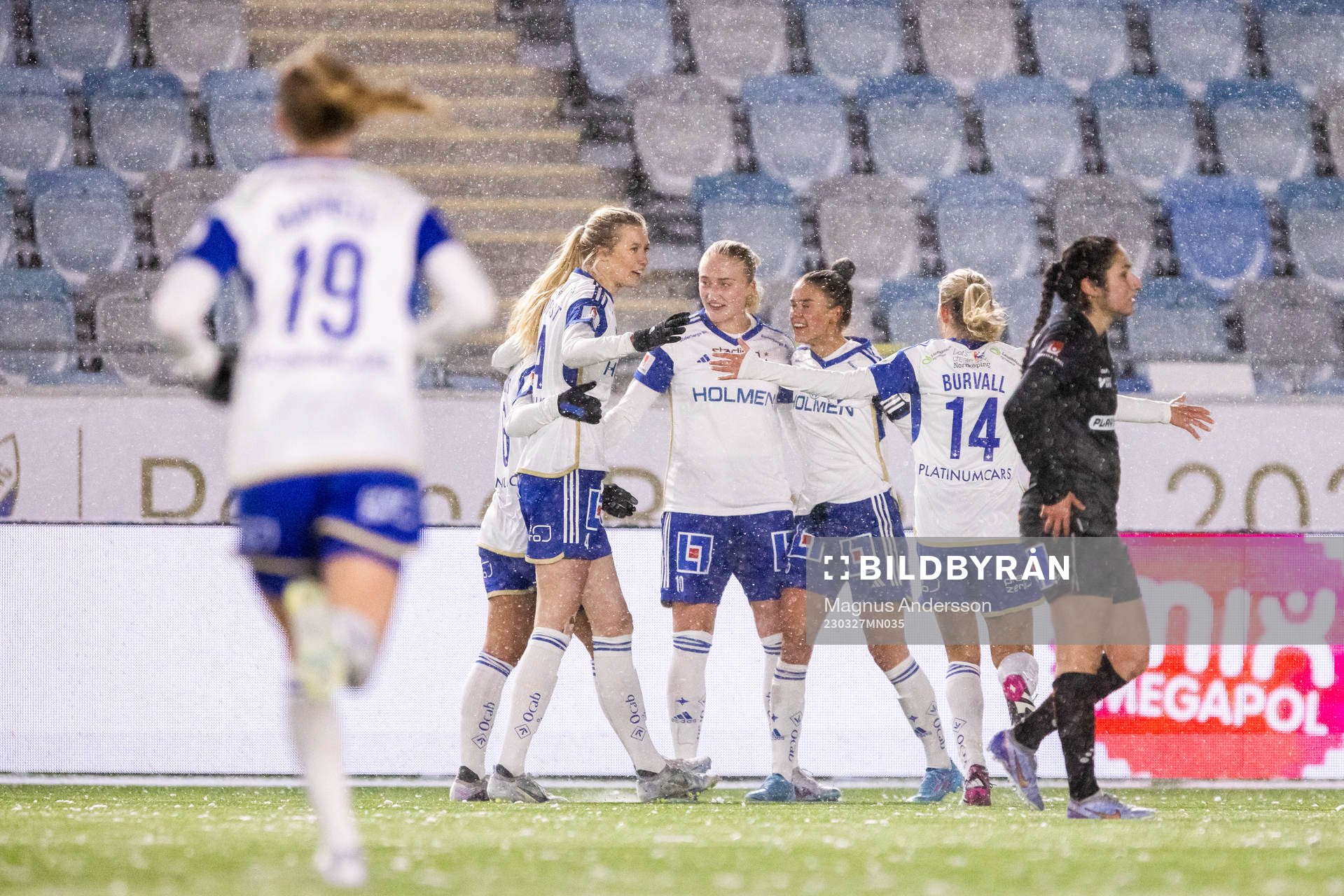 IFK Norrköpings spelare jublar