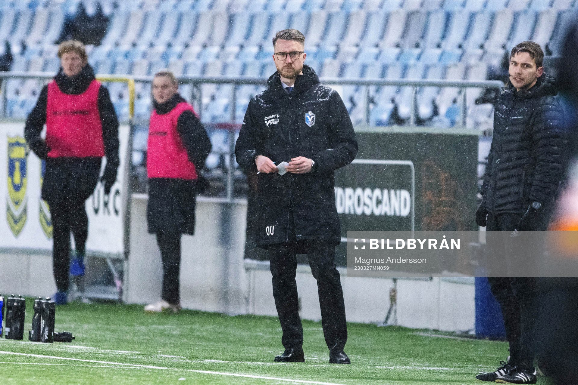 Växjös tränare Olof Unogård