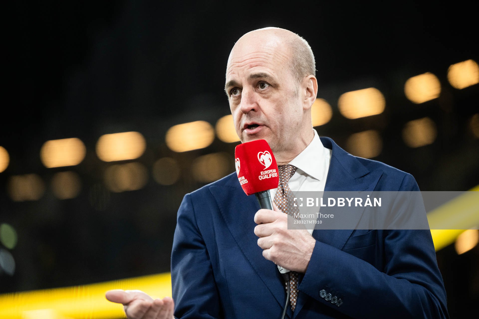 Fredrik Reinfeldt, new president of the Swedish Football