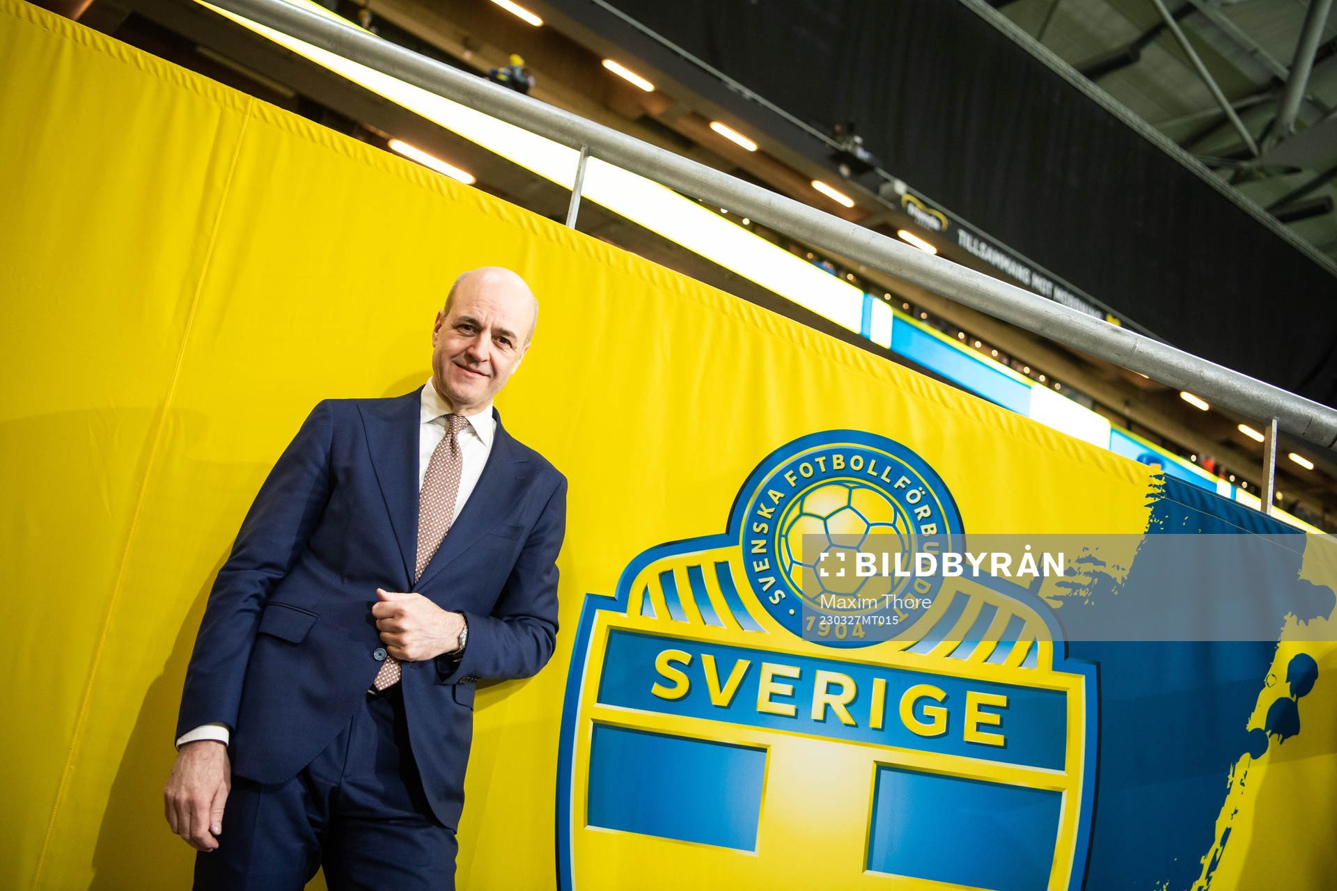 Fredrik Reinfeldt, new president of the Swedish Football
