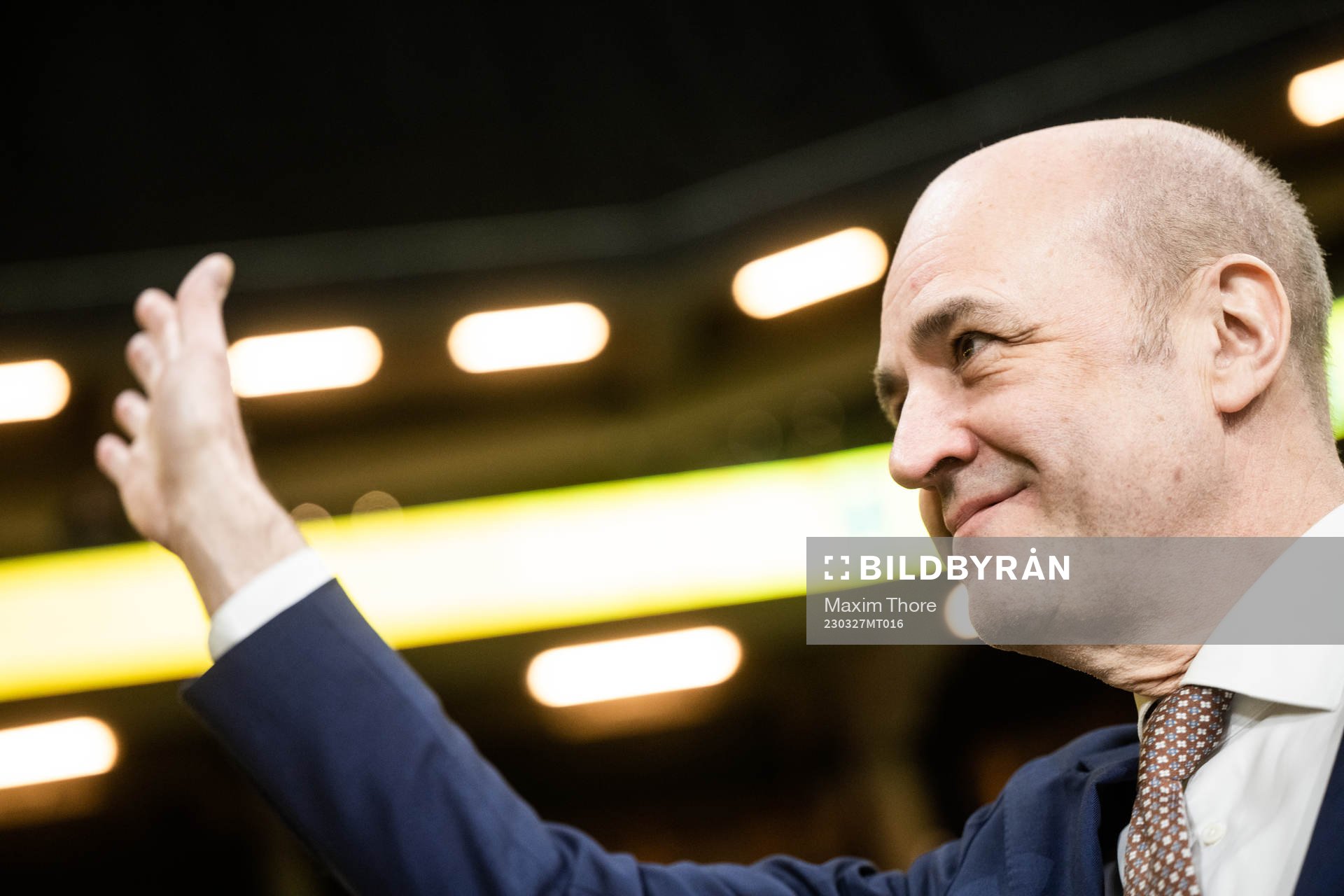 Fredrik Reinfeldt, new president of the Swedish Football