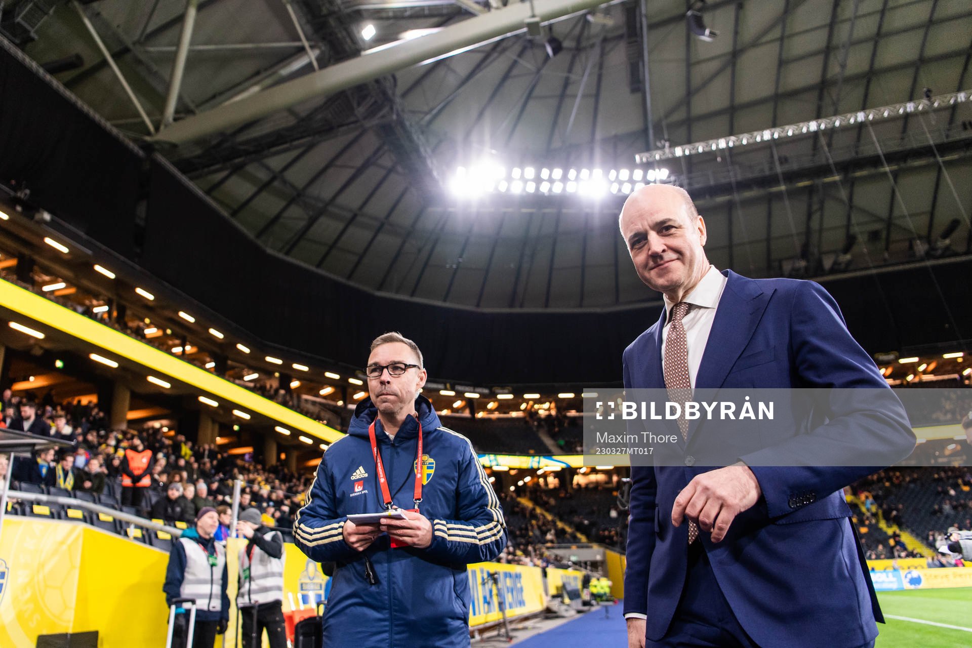 Fredrik Reinfeldt, new president of the Swedish Football