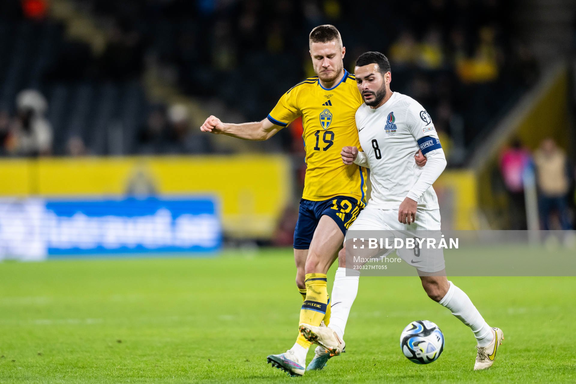 Mattias Svanberg of Sweden and Emin Mahmudov of Azerbaijan