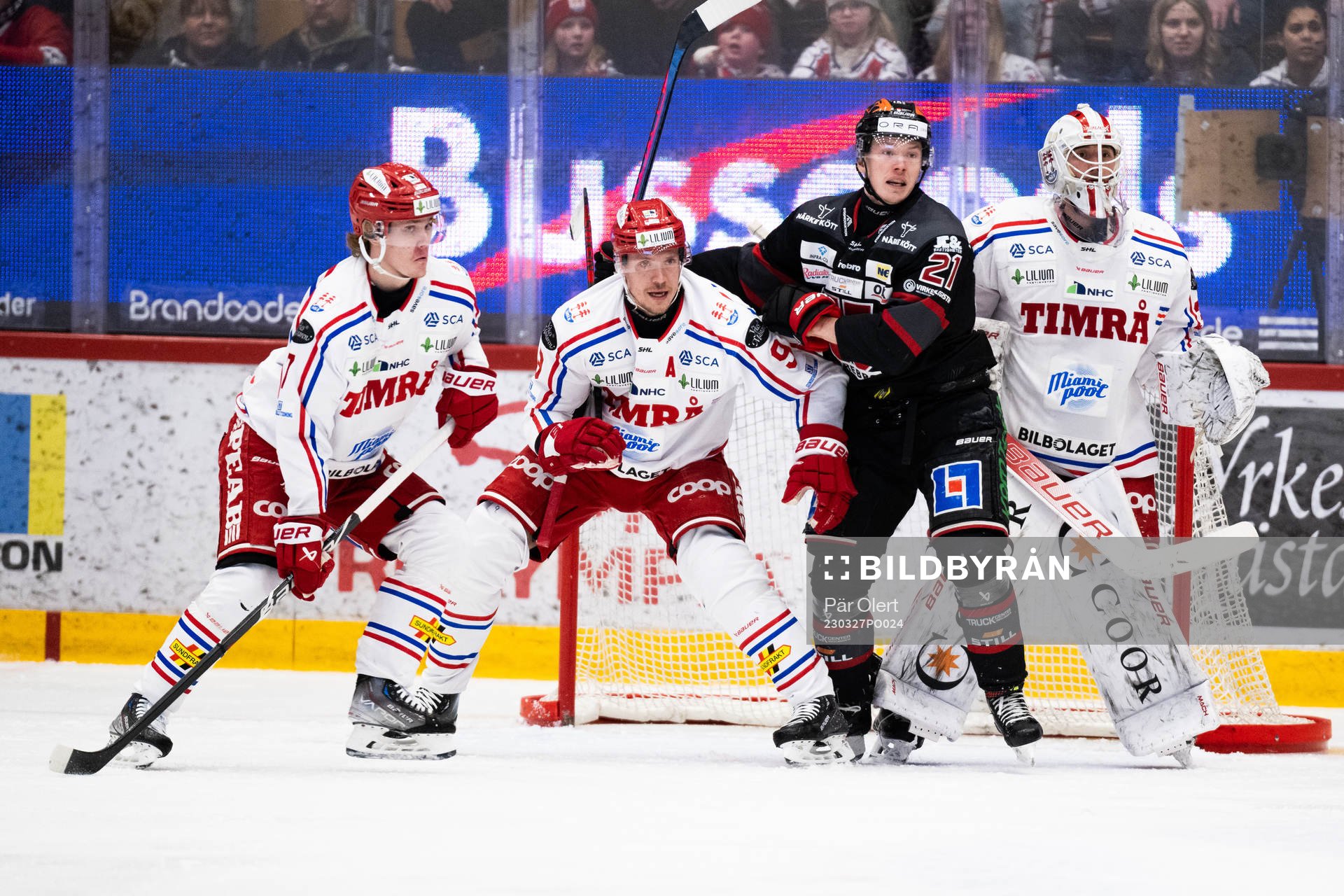 Timrås Didrik Strömberg och Örebros Linus Öberg