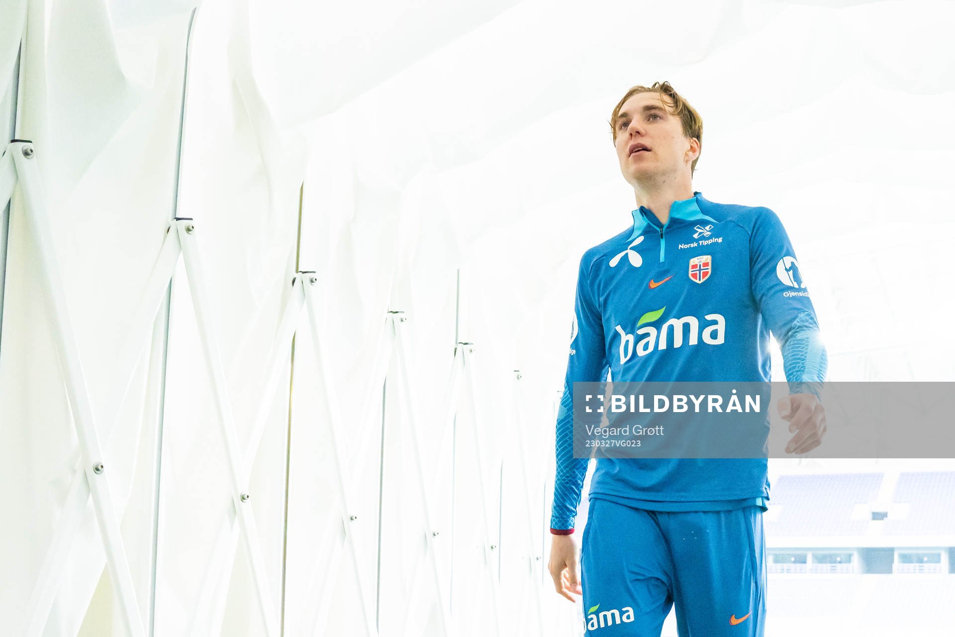 Kristian Thorstvedt of the Norwegian national football team