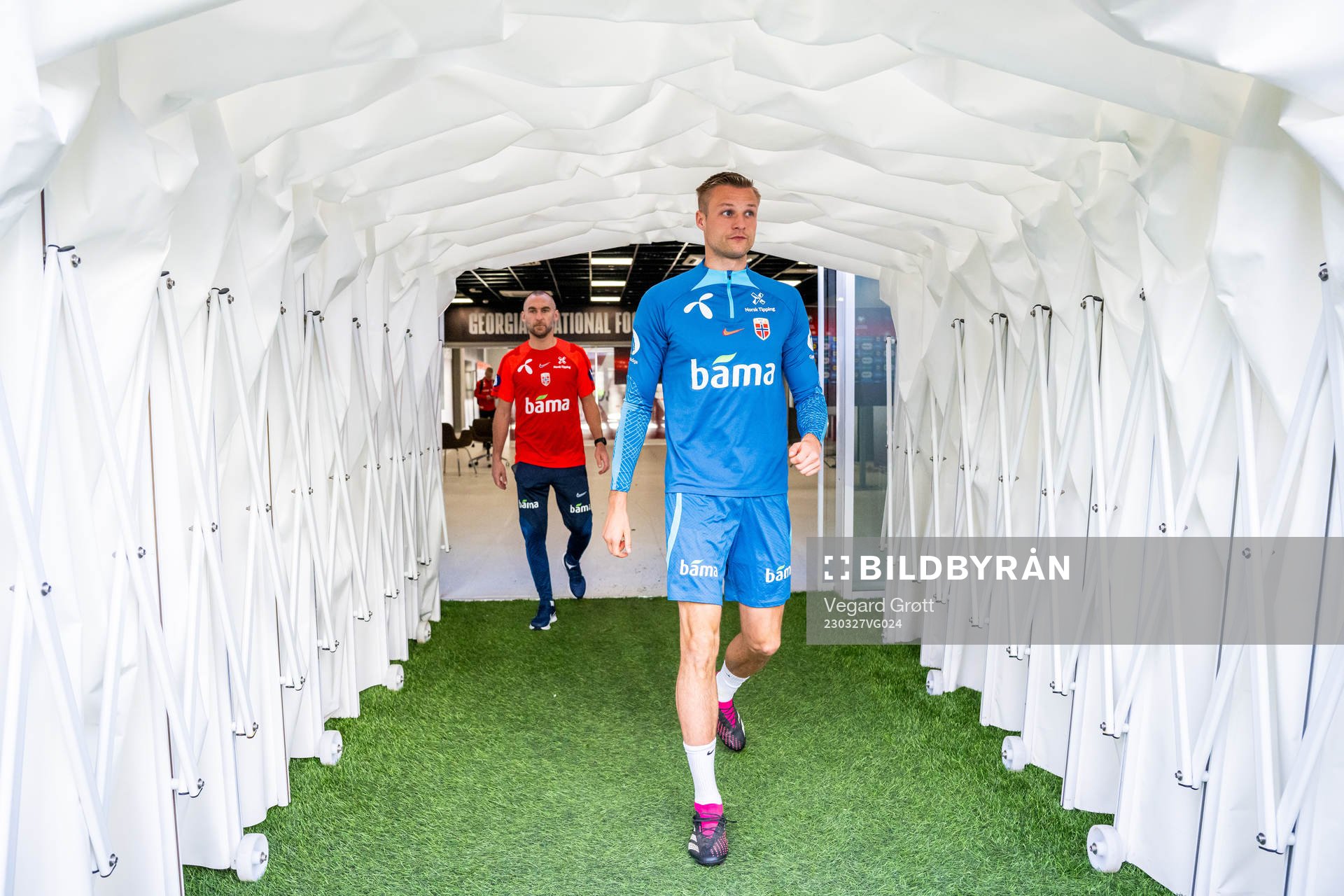Stian Gregersen of the Norwegian national football team