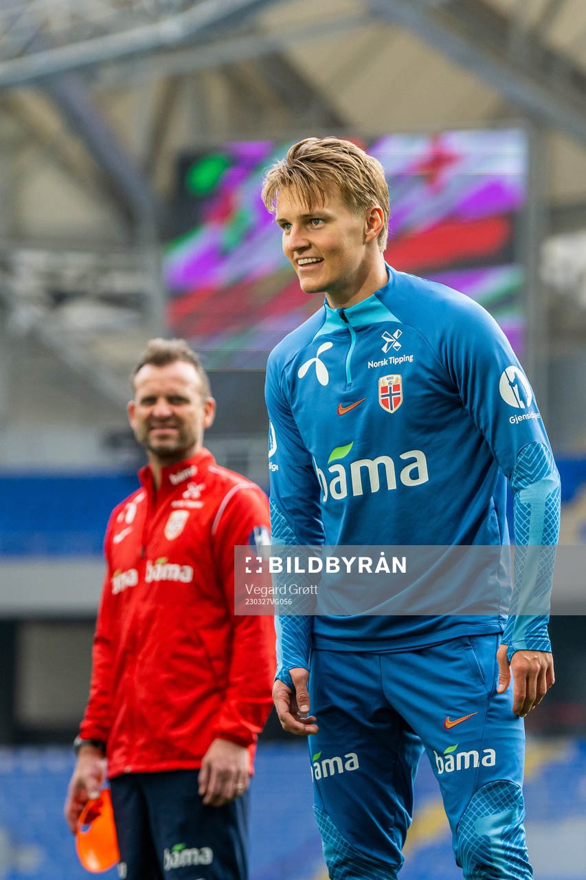 Martin Ødegaard and Thomas Ødegaard, manual therapist of