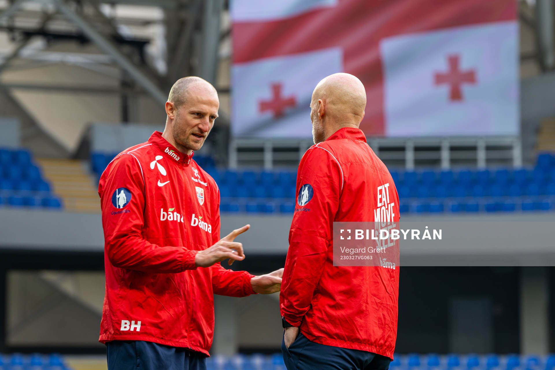 Brede Hangeland, player manager, and Ståle Solbakken, head