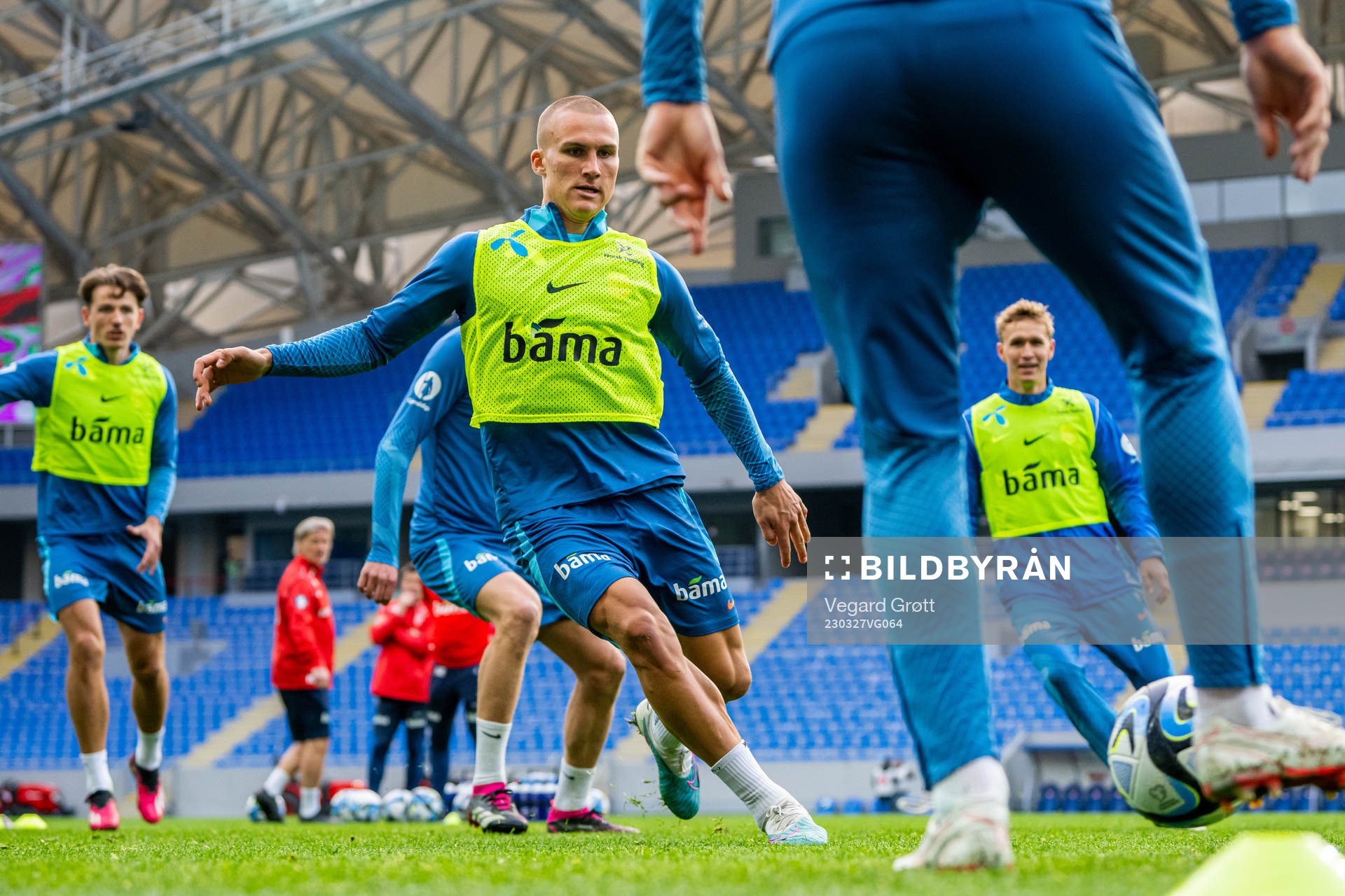 Leo Skiri Østigård of the Norwegian national football team