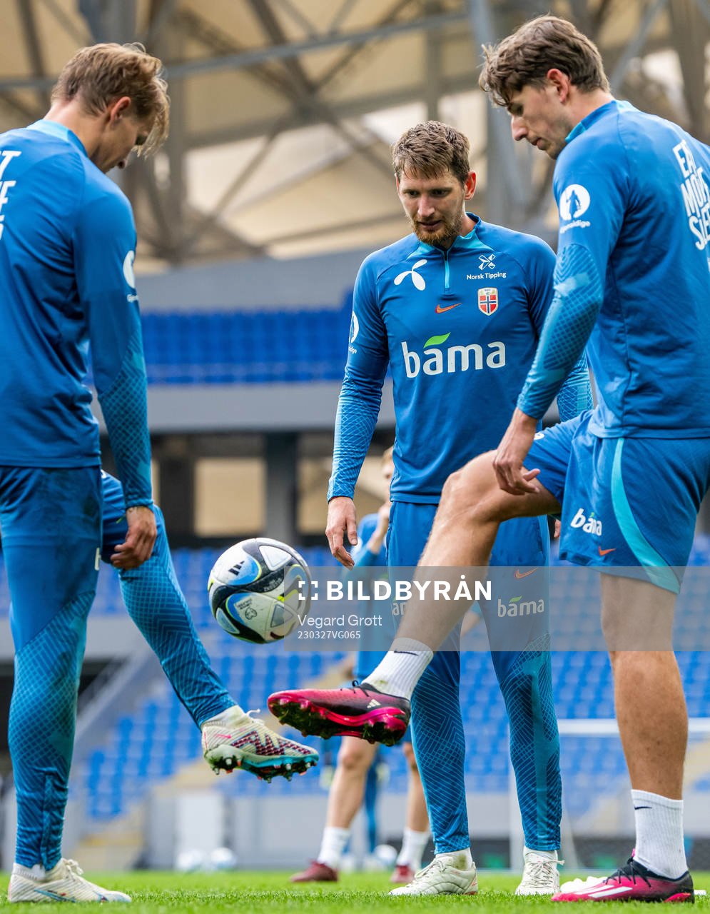 Stefan Strandberg of the Norwegian national football team