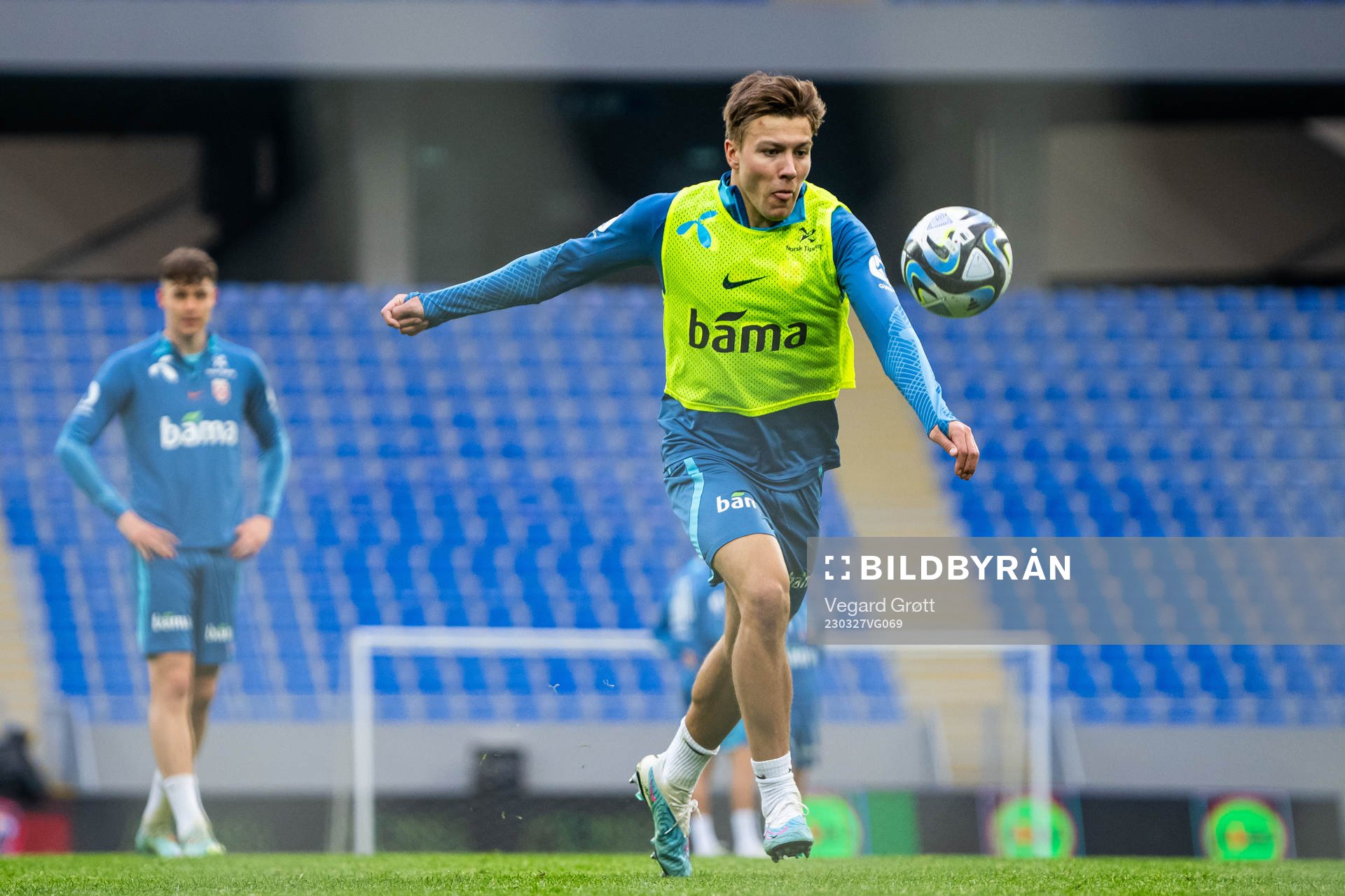 Fredrik André Bjørkan of the Norwegian national football