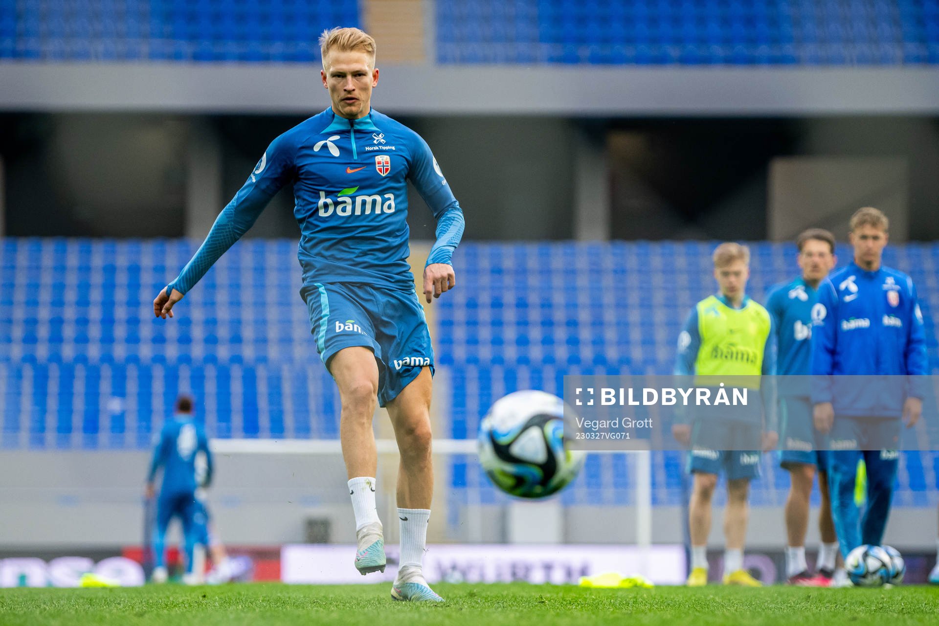 Andreas Hanche-Olsen of the Norwegian national football team