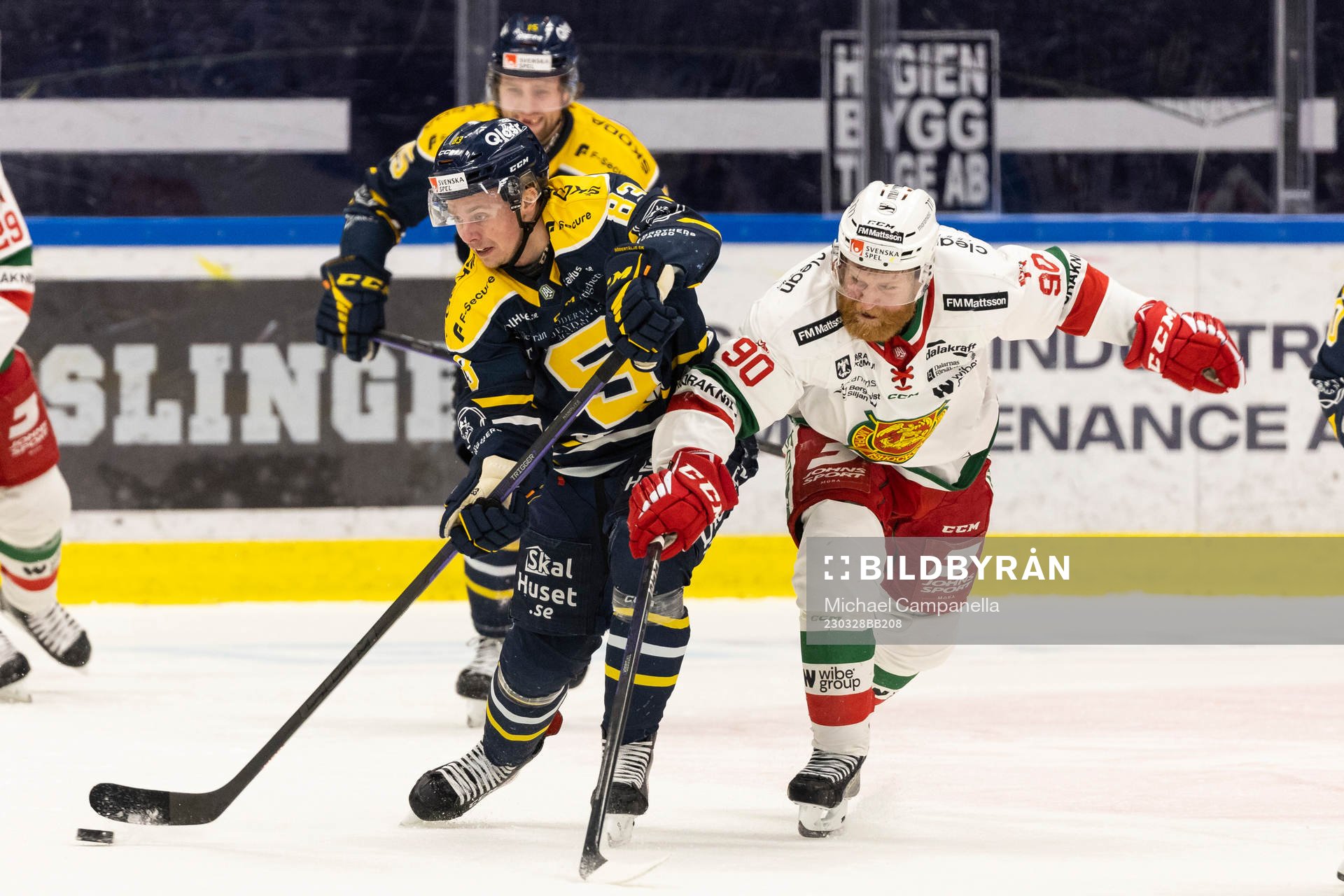 Södertäljes Ludvig Jansson och Moras Daniel Ljunggren