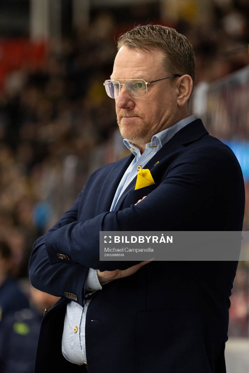Södertäljes tränare Magnus Bogren