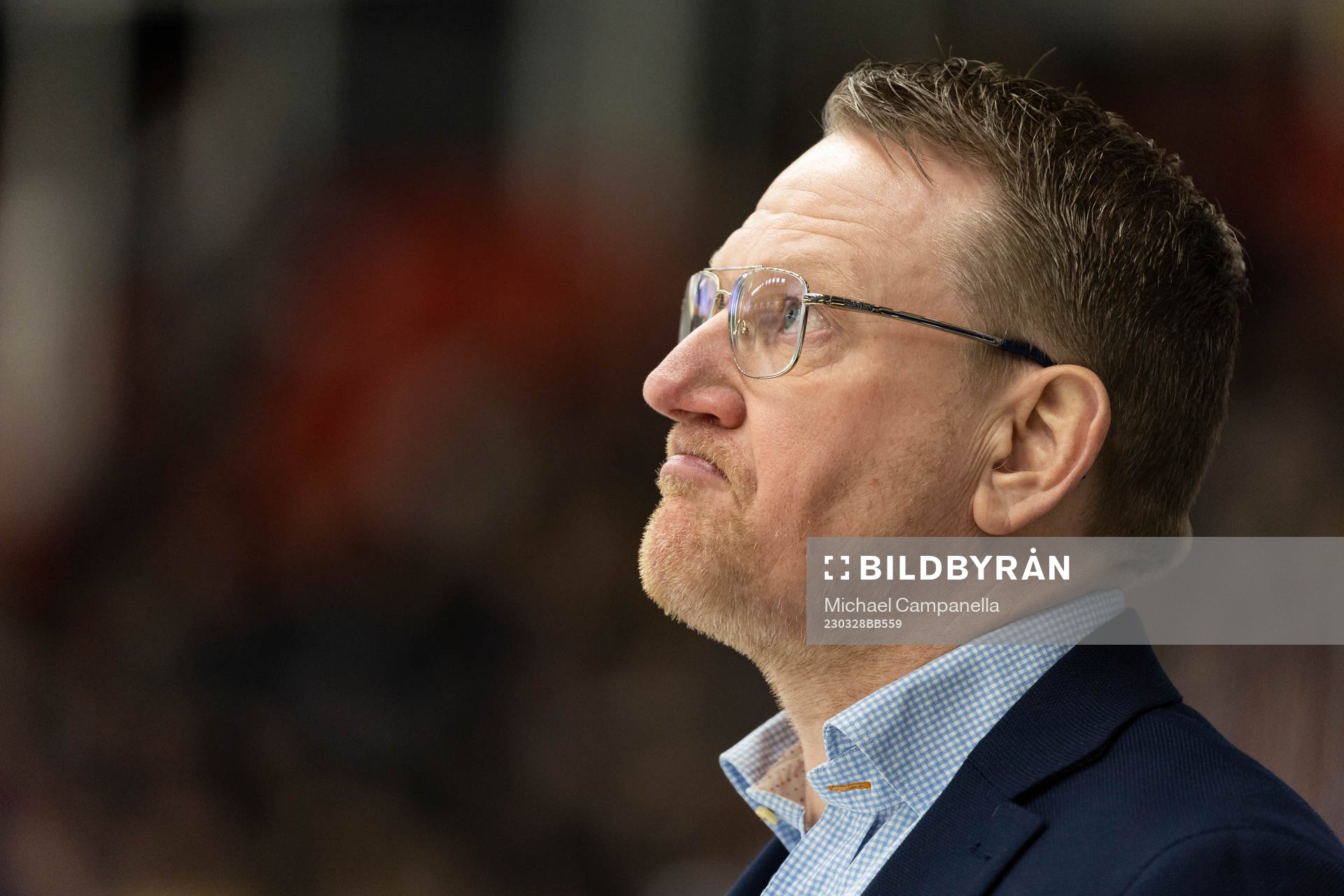 Södertäljes tränare Magnus Bogren
