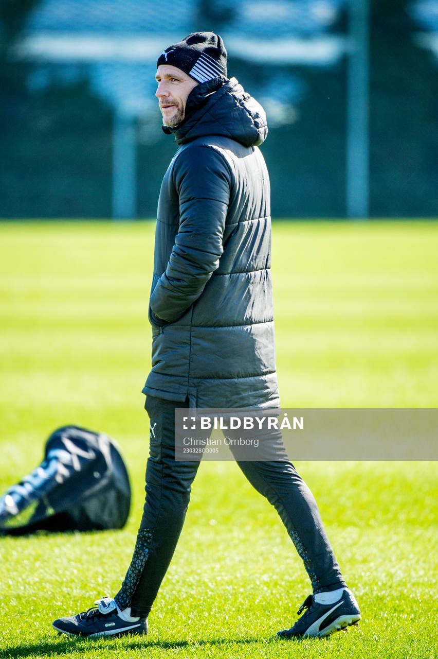 Tränare Henrik Rydström