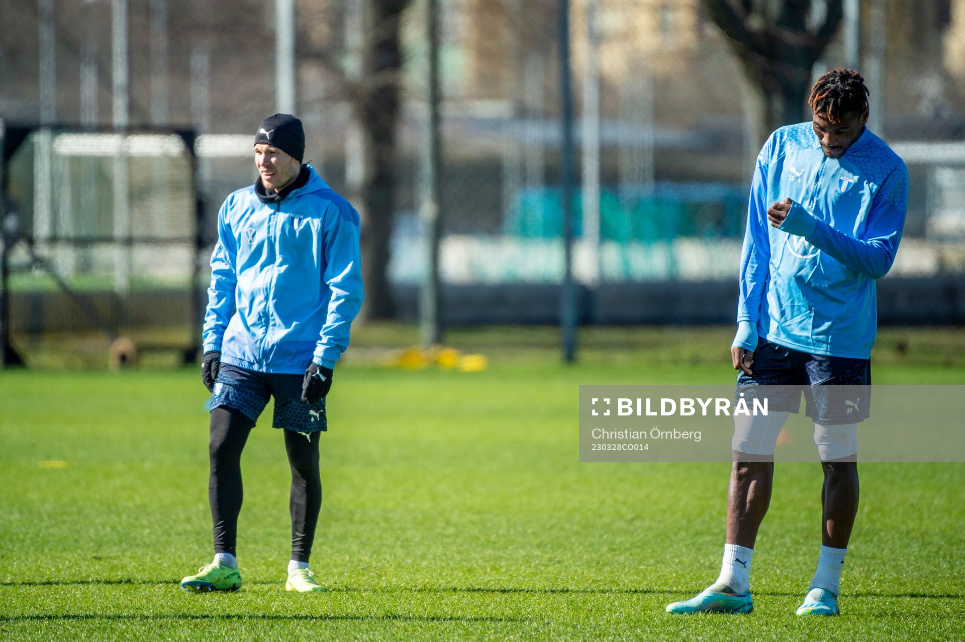 Oscar Lewicki och Samuel Kotto