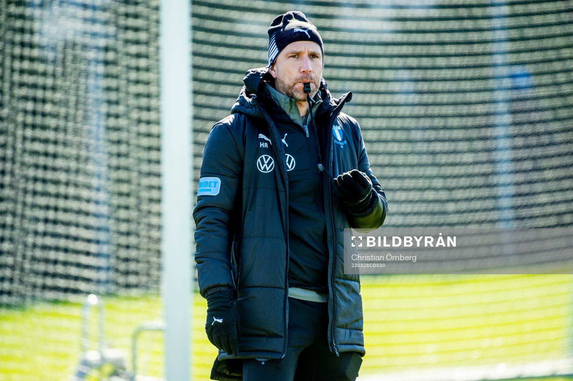 Tränare Henrik Rydström