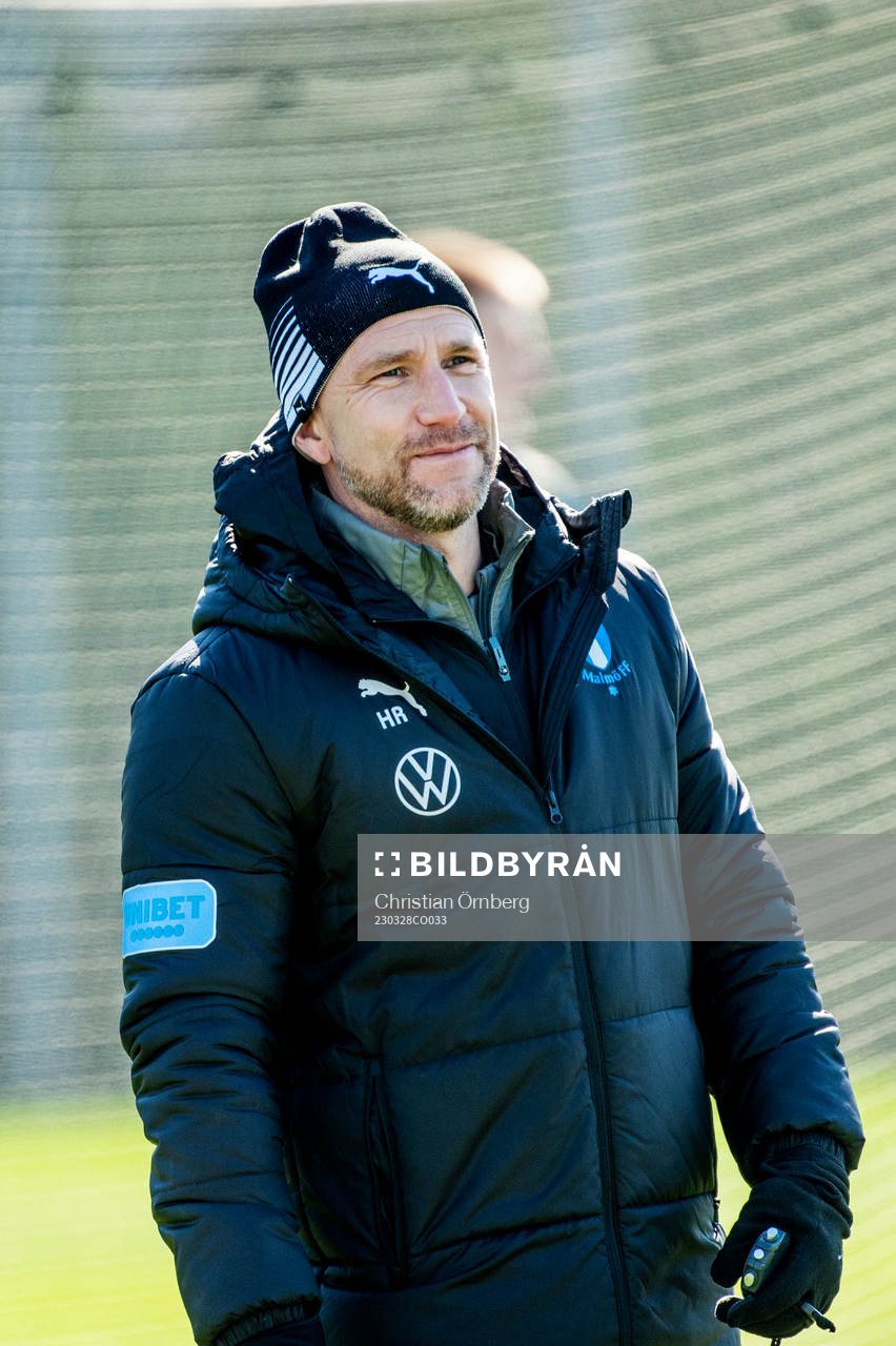 Tränare Henrik Rydström