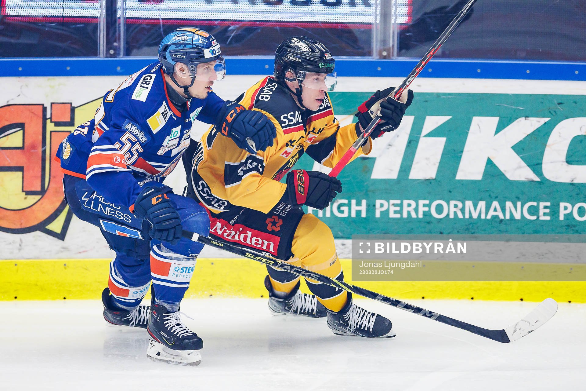 Växjös Miika Koivisto och Luleås Tomi Sallinen