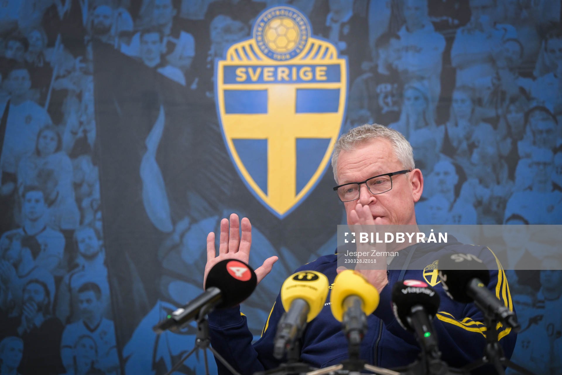 Janne Andersson, Head coach of Sweden