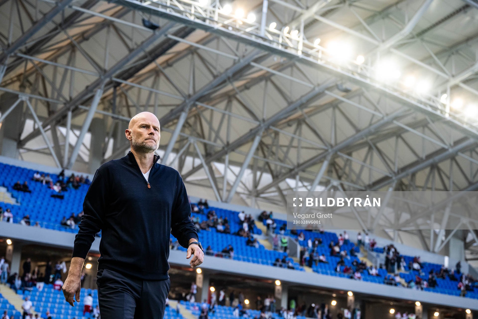 Head coach Ståle Solbakken of Norway