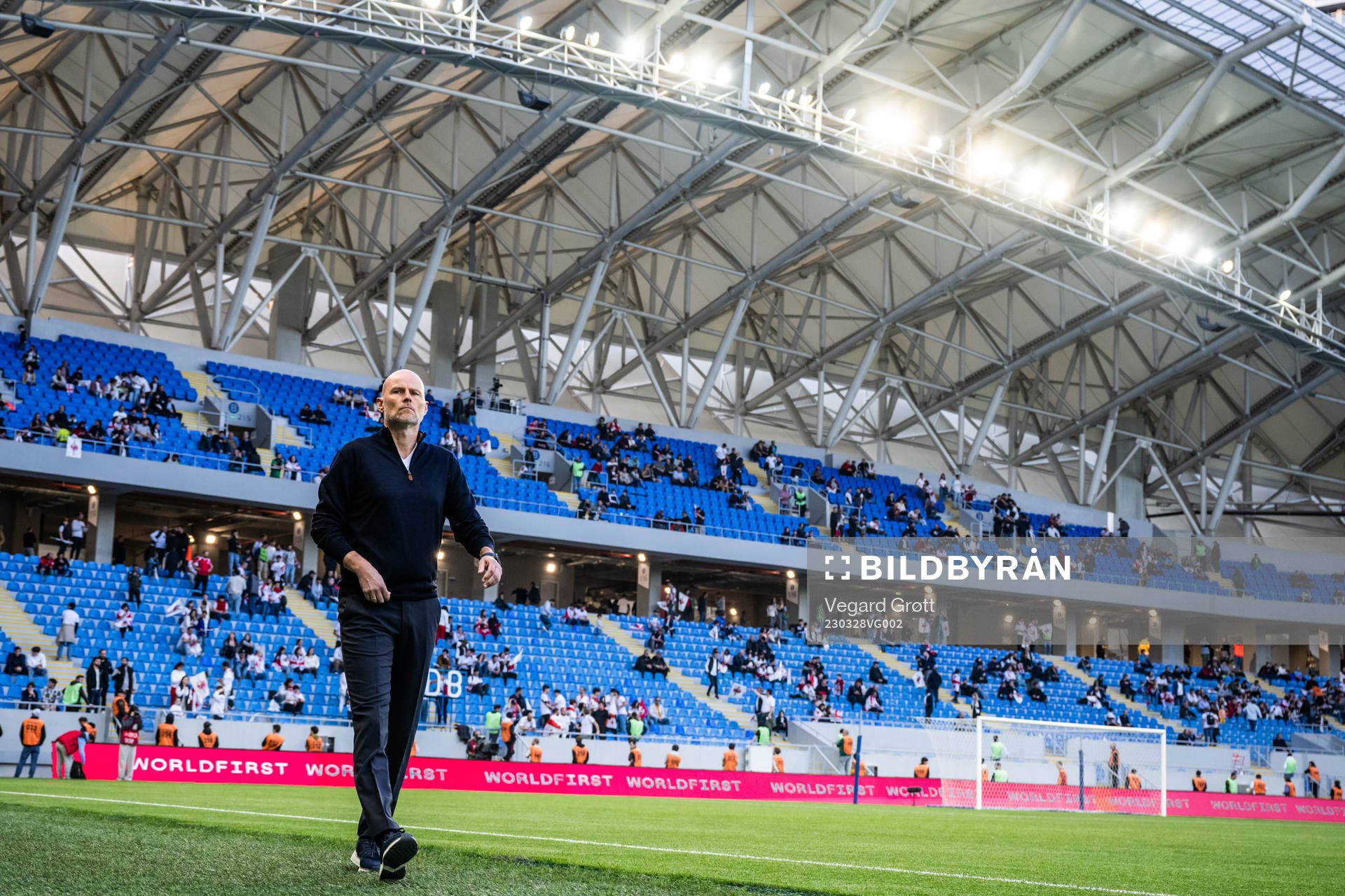 Head coach Ståle Solbakken of Norway