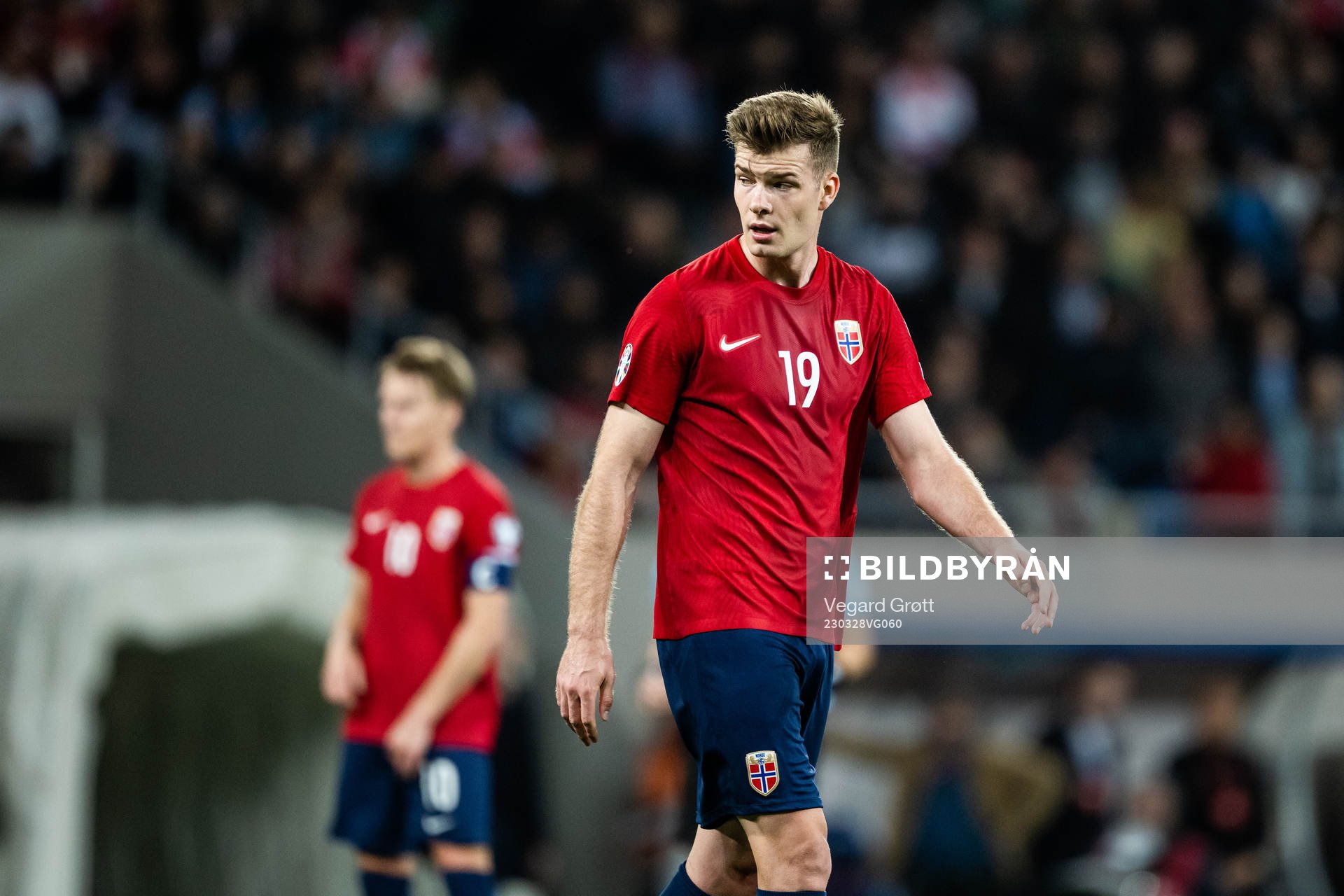 Alexander Sørloth of Norway