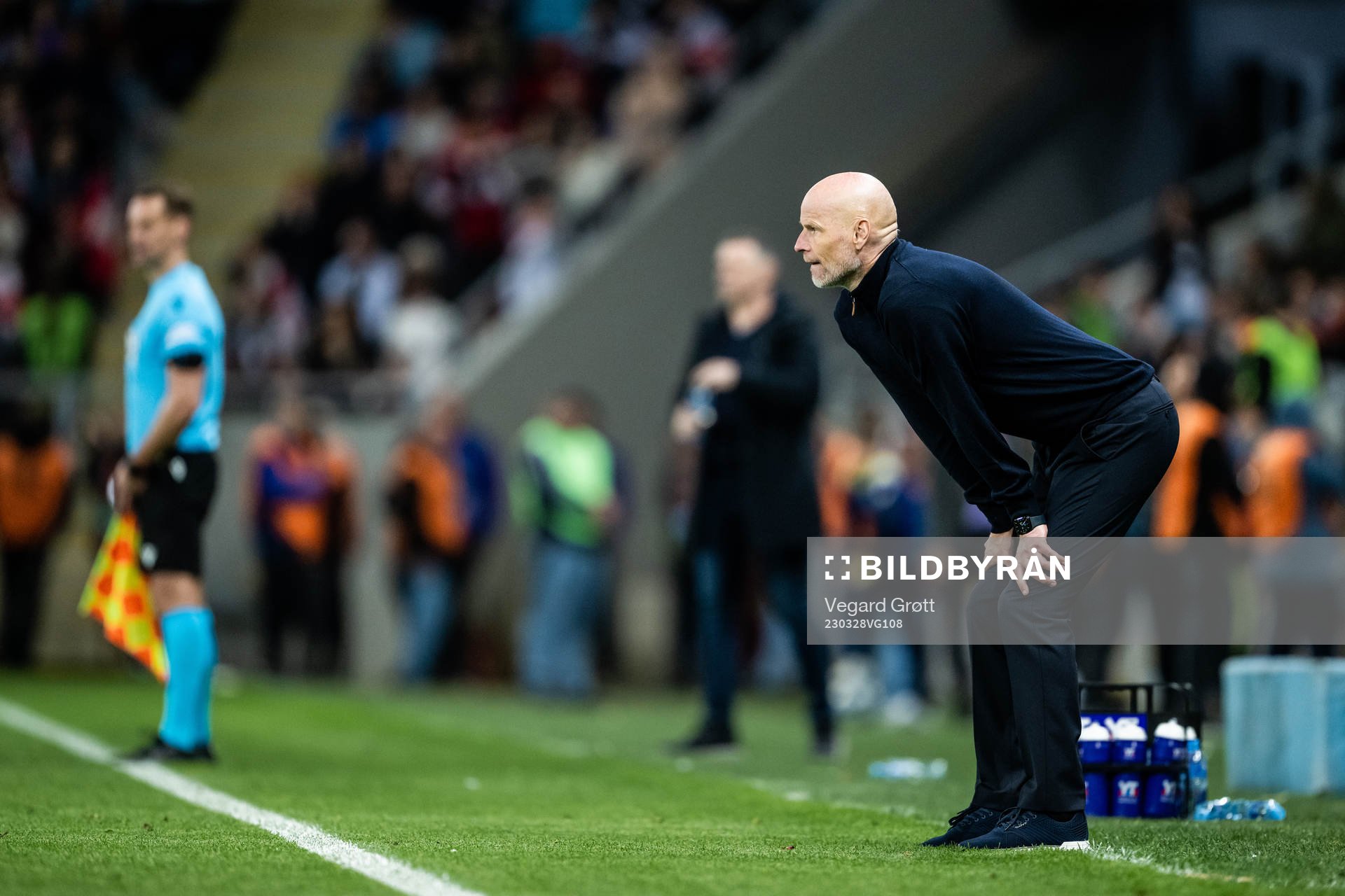 Head coach Ståle Solbakken of Norway