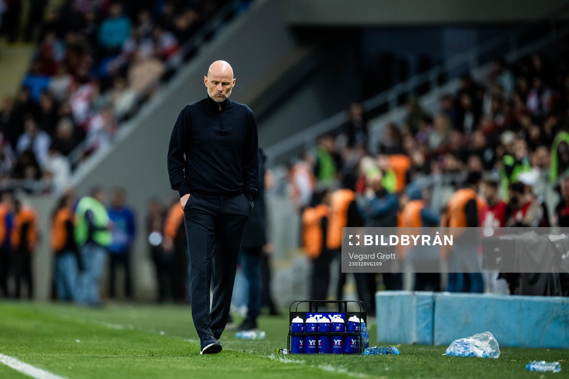 Head coach Ståle Solbakken of Norway