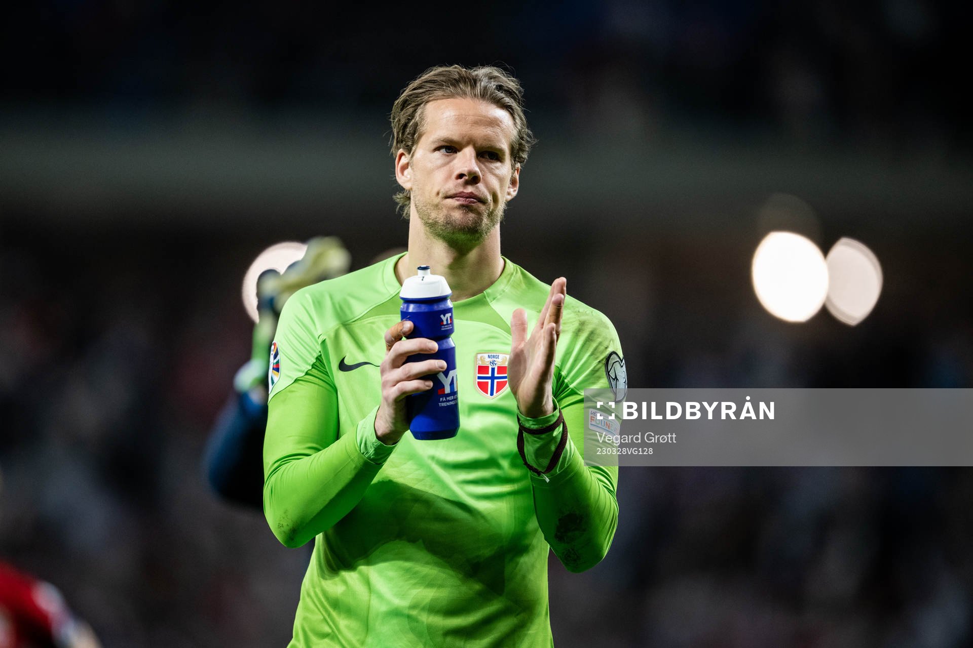 goalkeeper Ørjan Håskjold Nyland of Norway