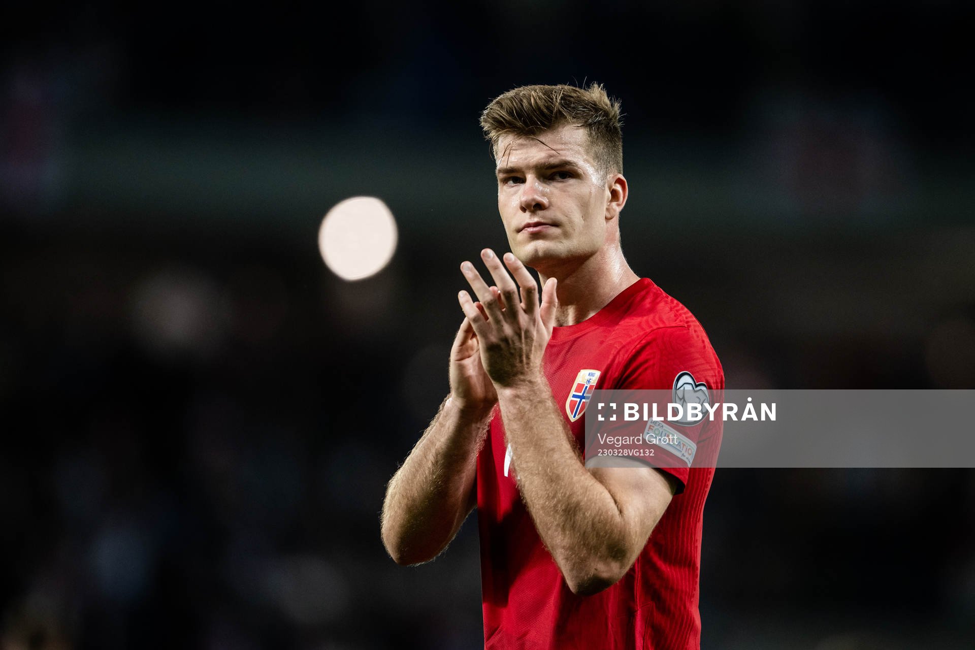 Alexander Sørloth of Norway