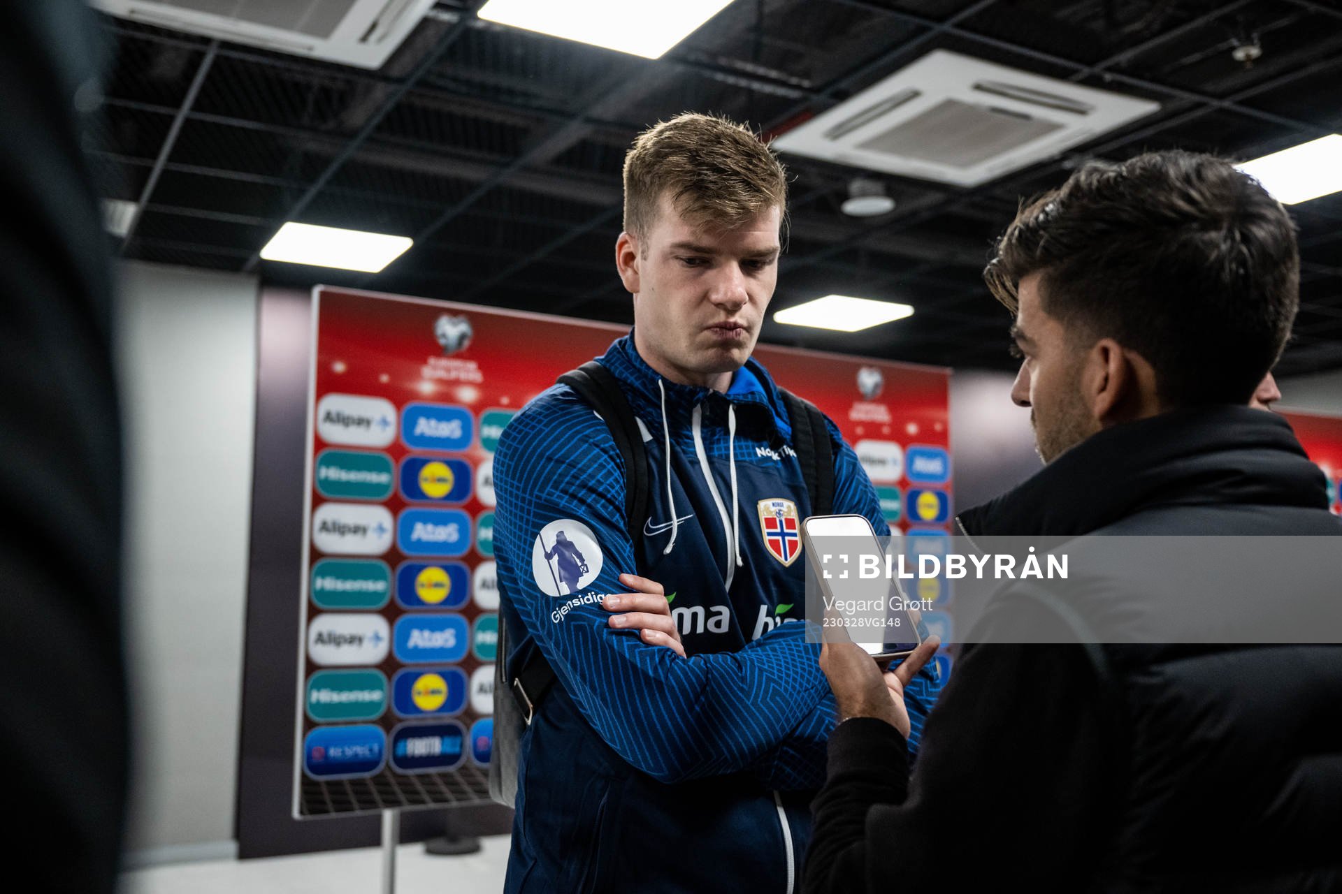 Alexander Sørloth of Norway