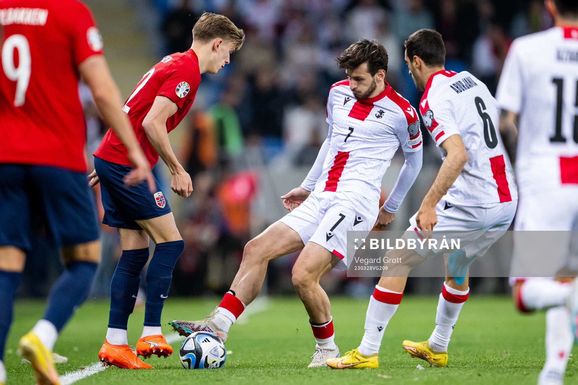 Marcus Holmgren Pedersen of Norway and Khvicha