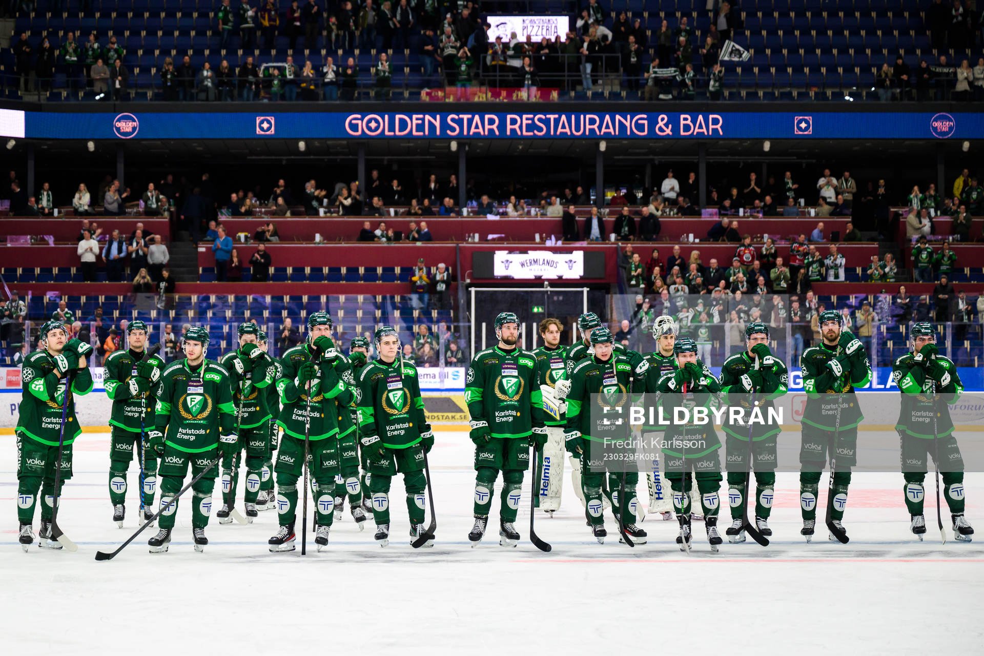 Färjestads spelare deppar