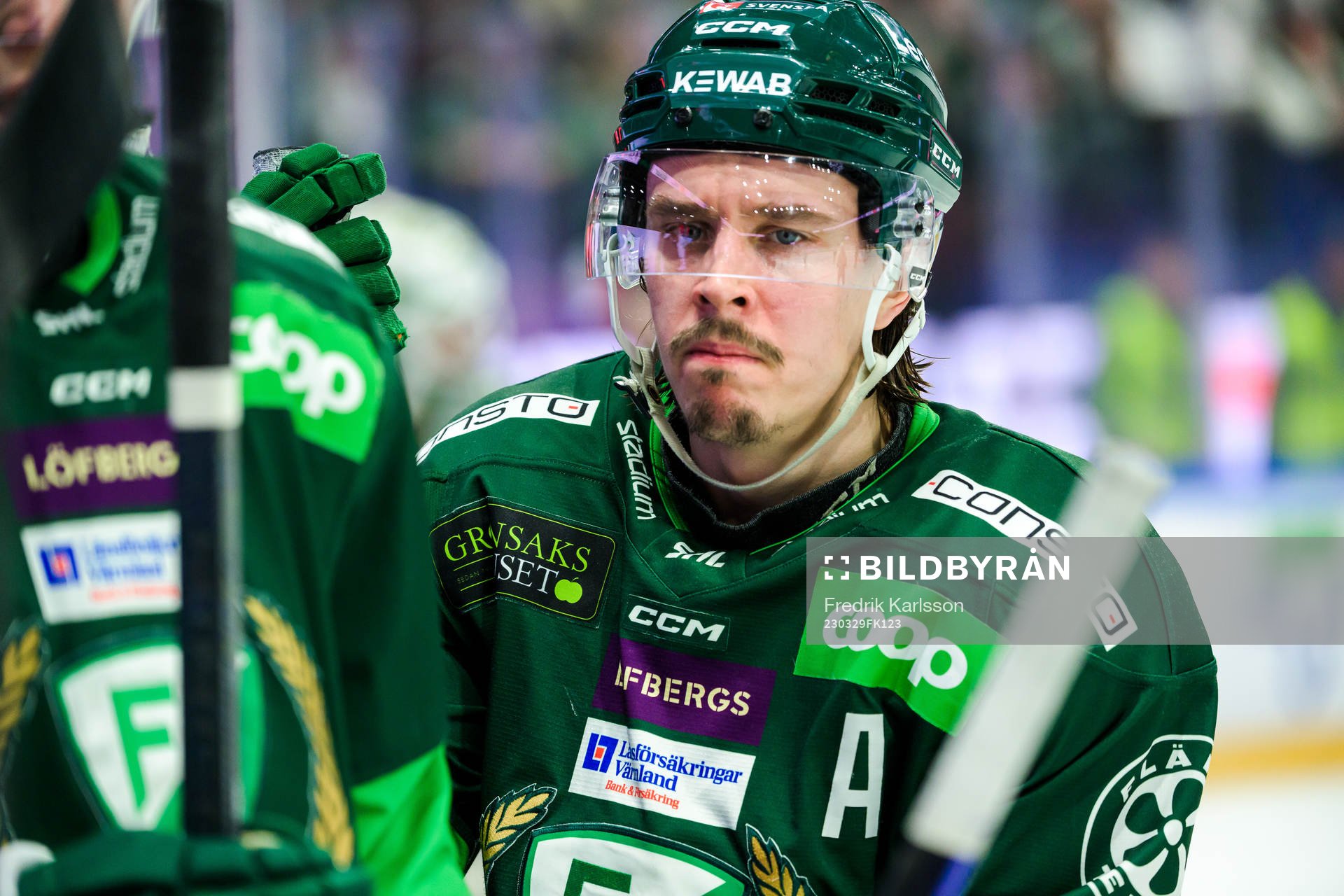 Färjestads Joakim Nygård deppar