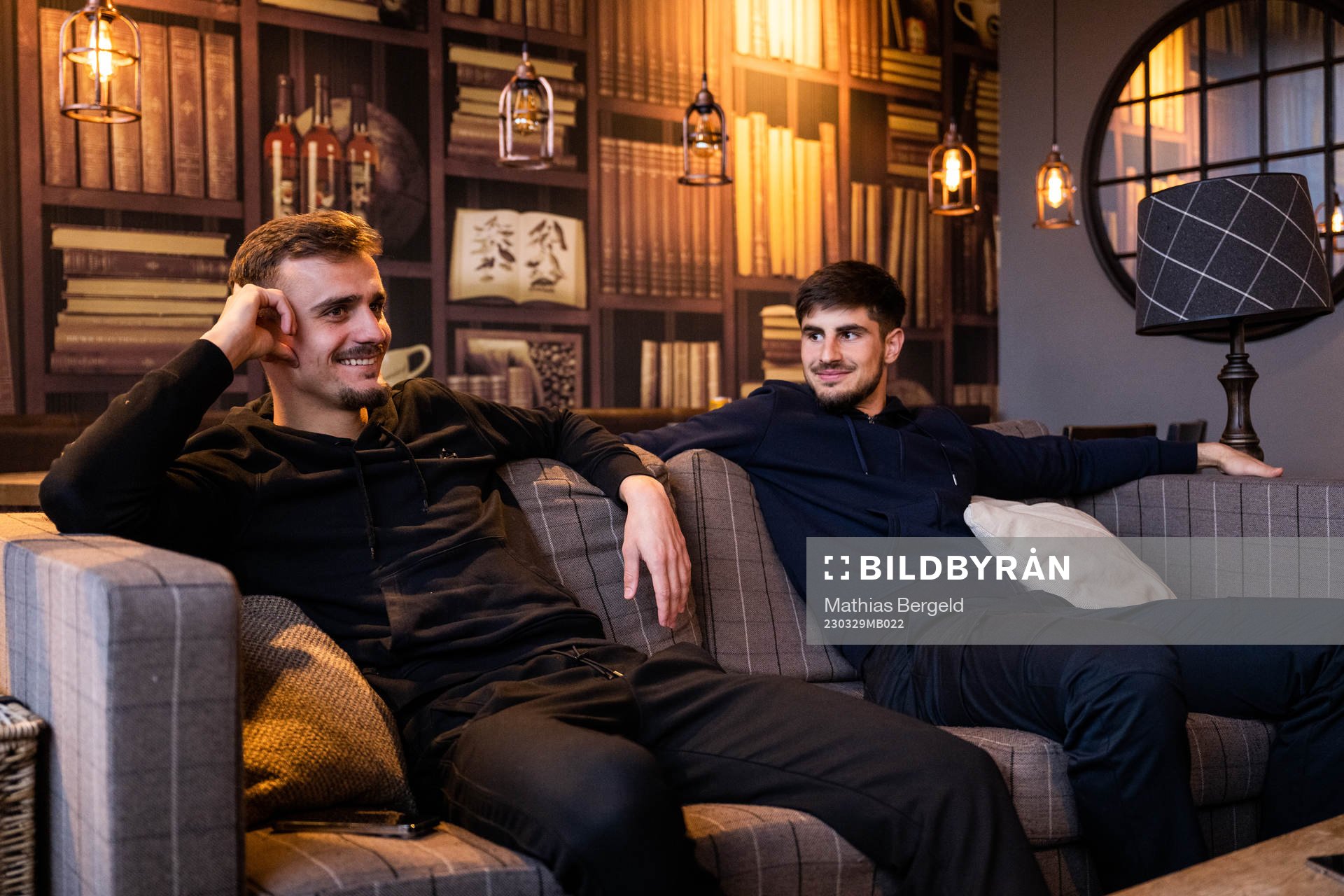 IFK Värnamos Ajdin Zeljkovic och Emin Grozdanic