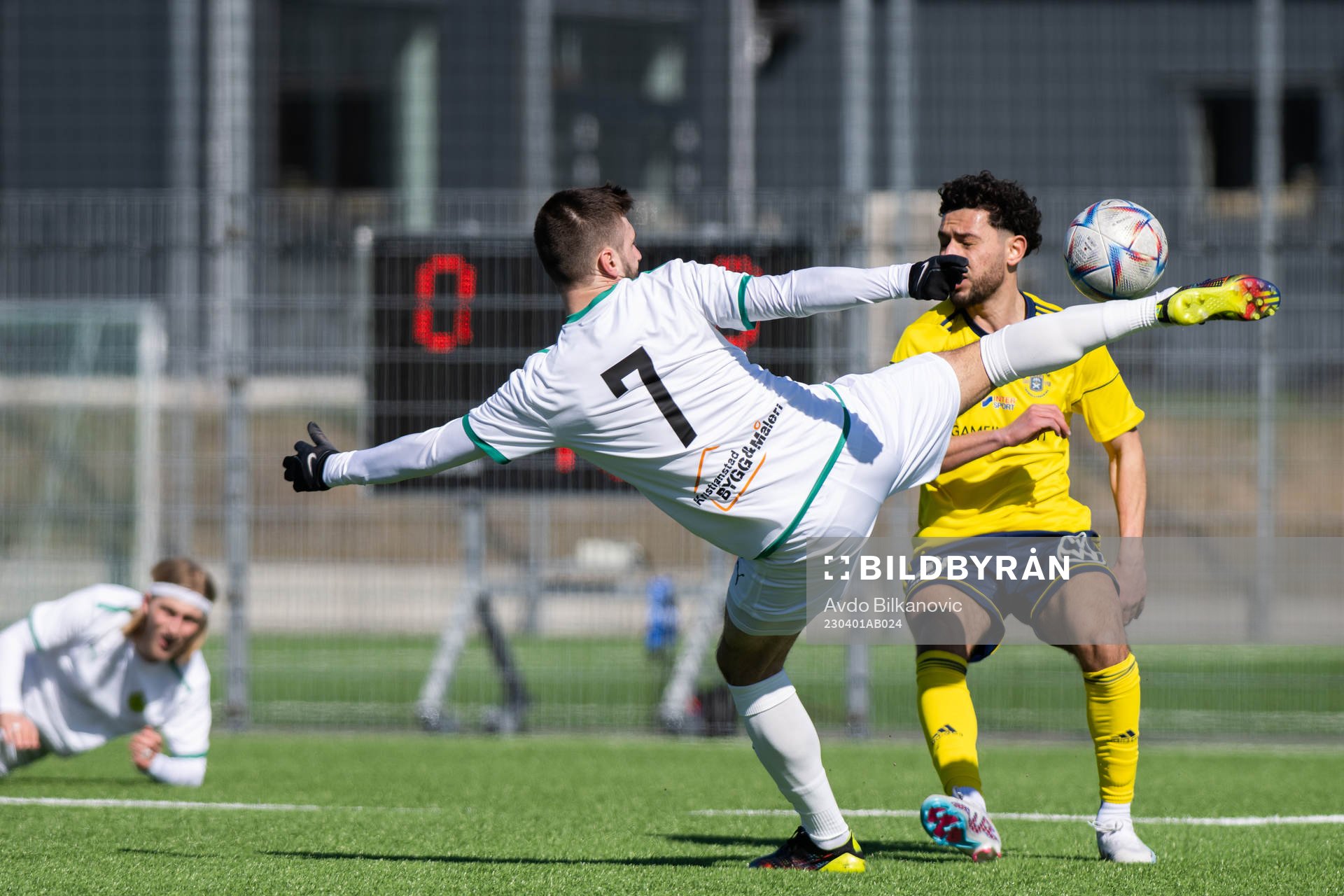 Ängelholms Oussama Djafer-Bey och Olympic Bahrudin Atajic