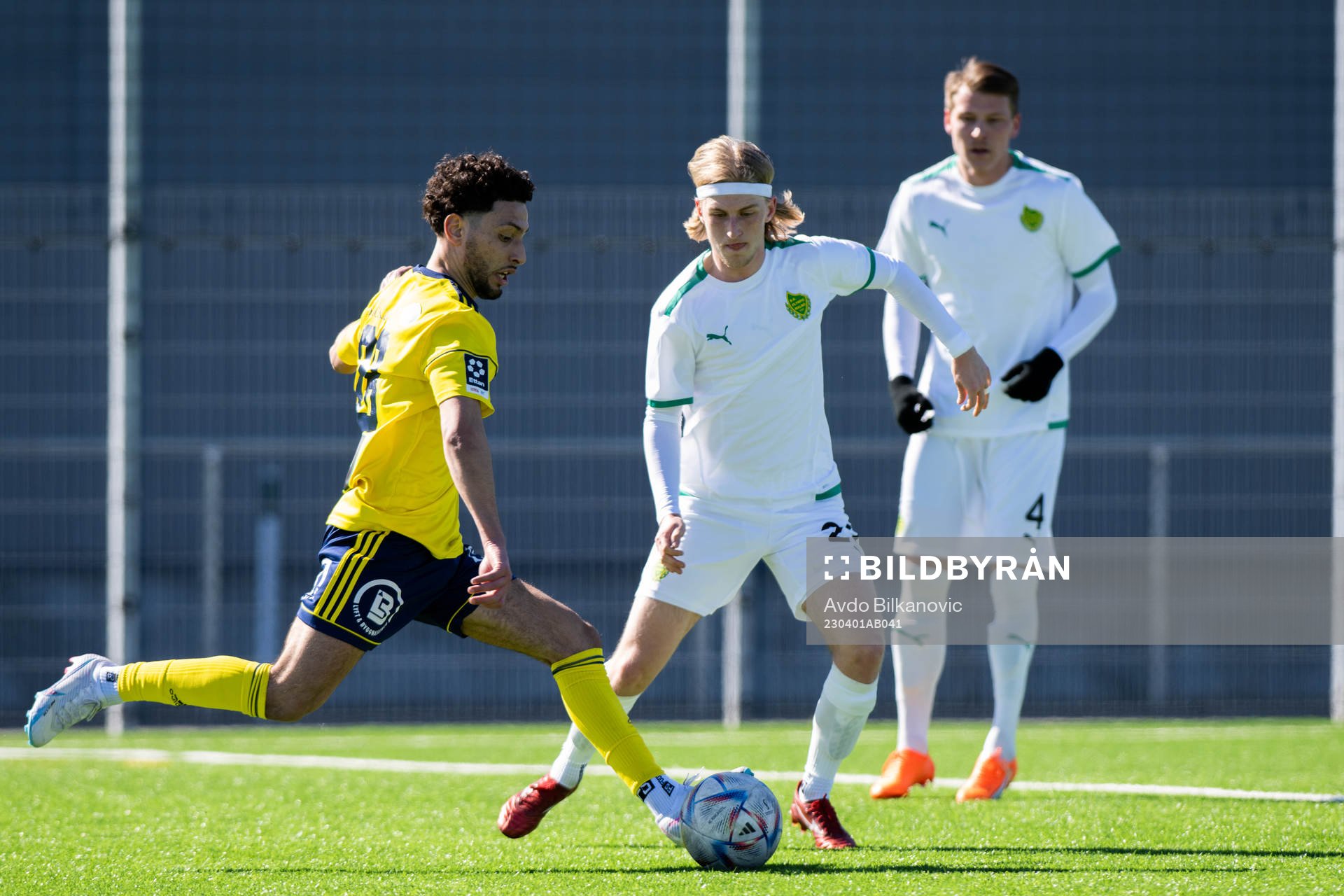 Ängelholms Oussama Djafer-Bey och Olympic Albin Sundgren